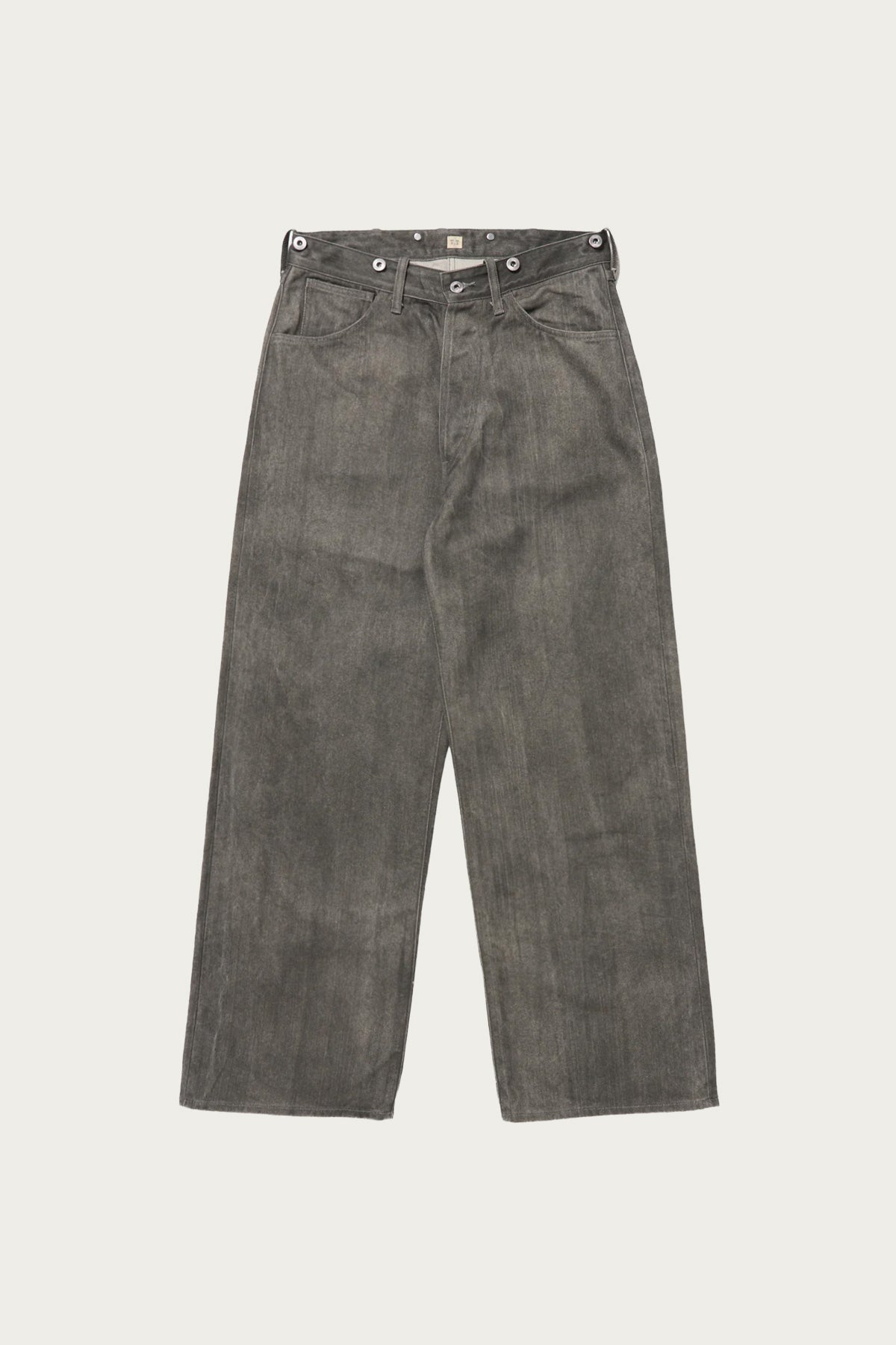 Taiga Takahashi - Lot. 209 Buckle-Backed Trousers - Hand Drawn Sumi - Canoe Club