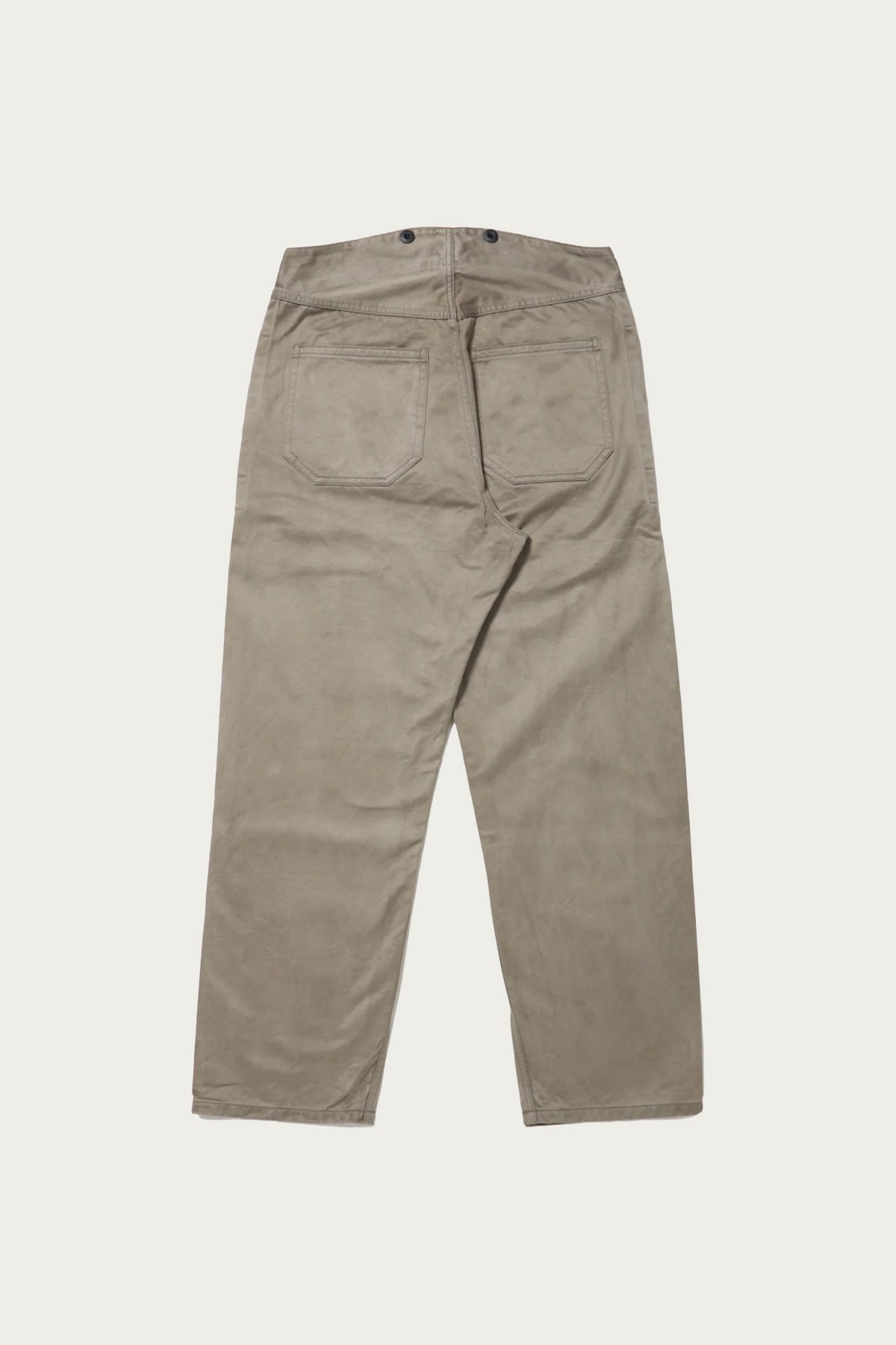 Taiga Takahashi - Lot.214 Railroad Trousers - Logwood Gray - Canoe Club