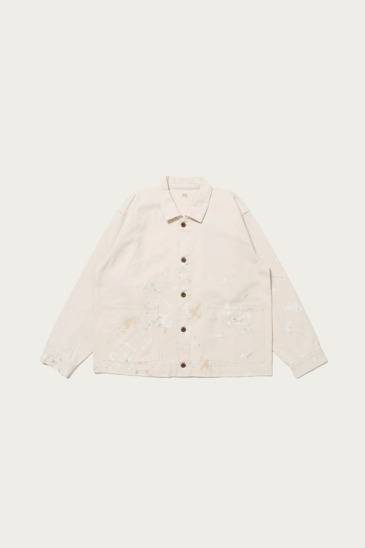 Taiga Takahashi - Lot. 303 Coverall Jacket - Ivory Paint - Canoe Club