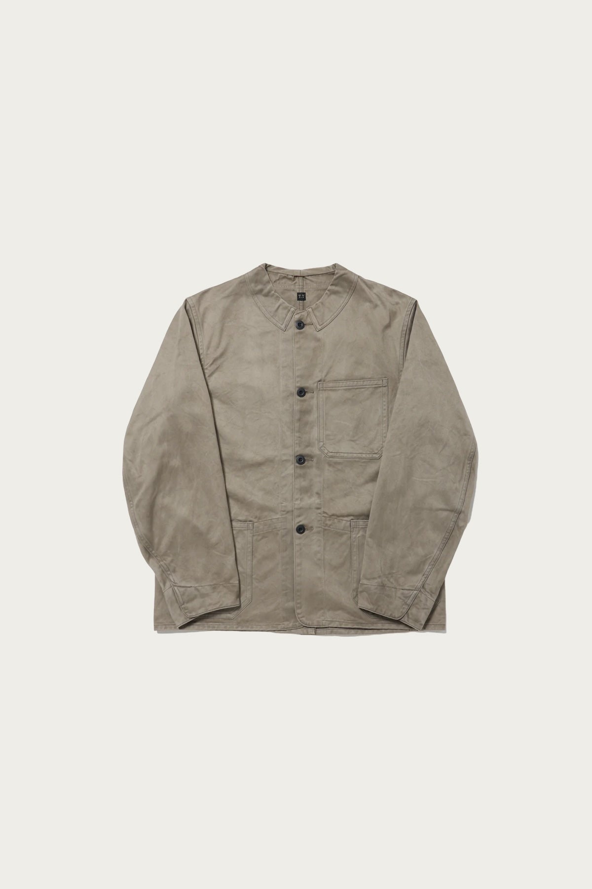 Taiga Takahashi - Lot.315 Railroad Jacket - Logwood Dyed Gray - Canoe Club