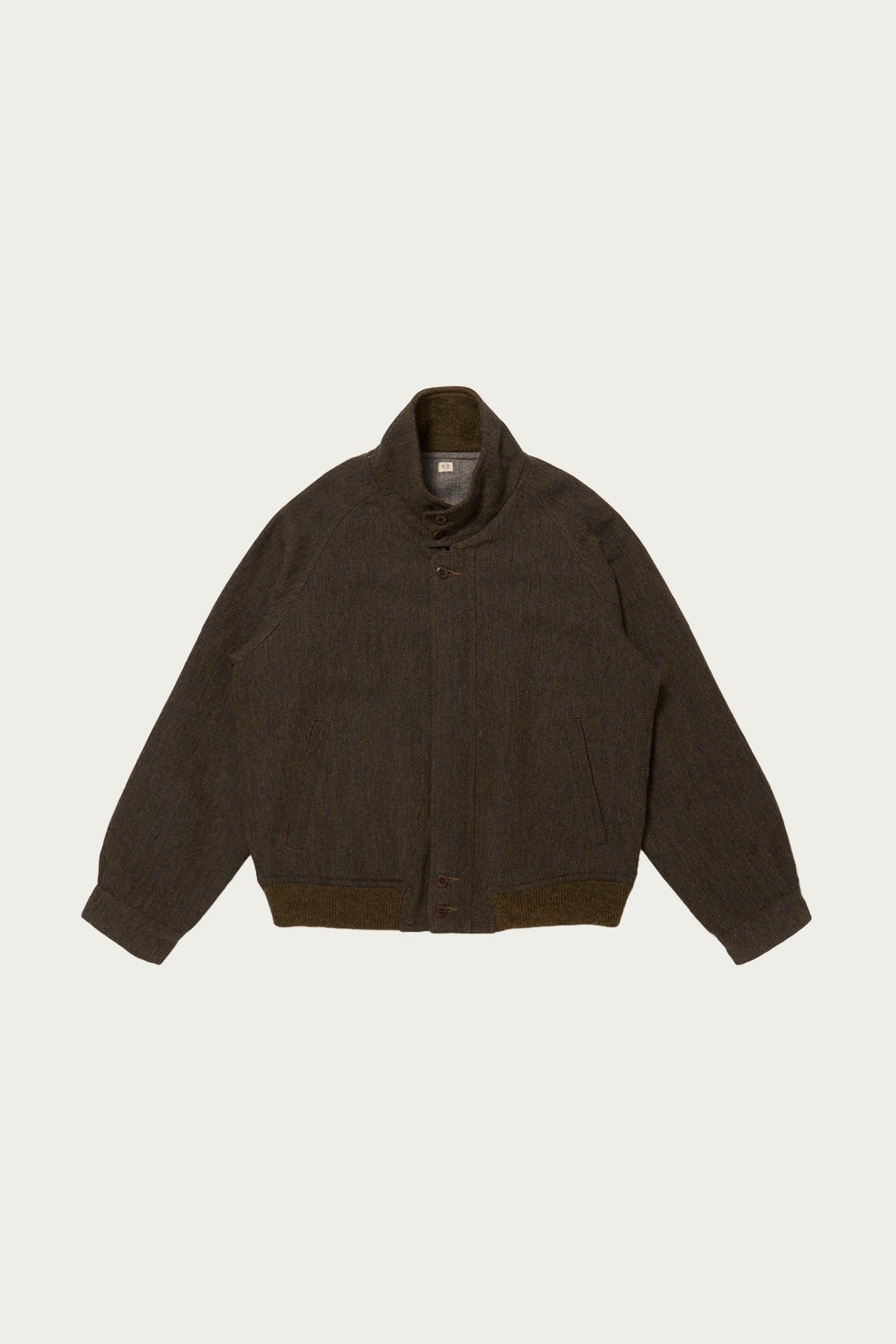 Taiga Takahashi - Lot.317 Stand-Up Collar Jacket - Brown - Canoe Club