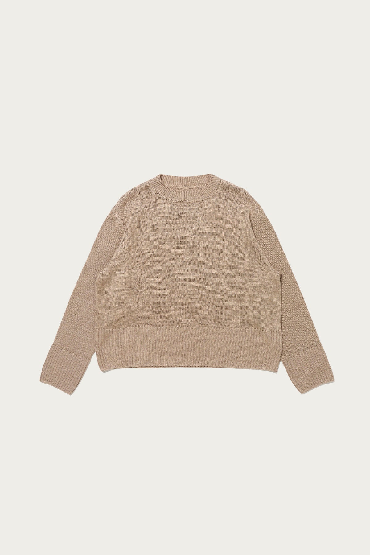 Taiga Takahashi - Lot. 525 Crewneck Sweater - Beige - Canoe Club