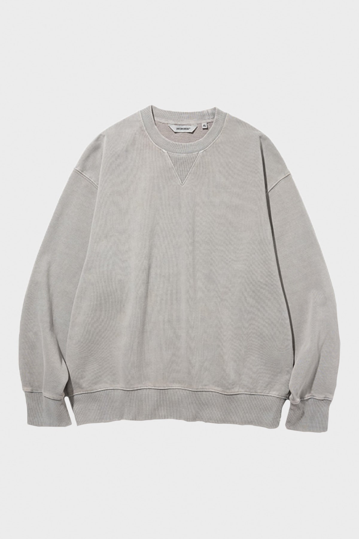 Uniform Bridge - Basic Dye Sweatshirt - Pigment Grey - Canoe Club