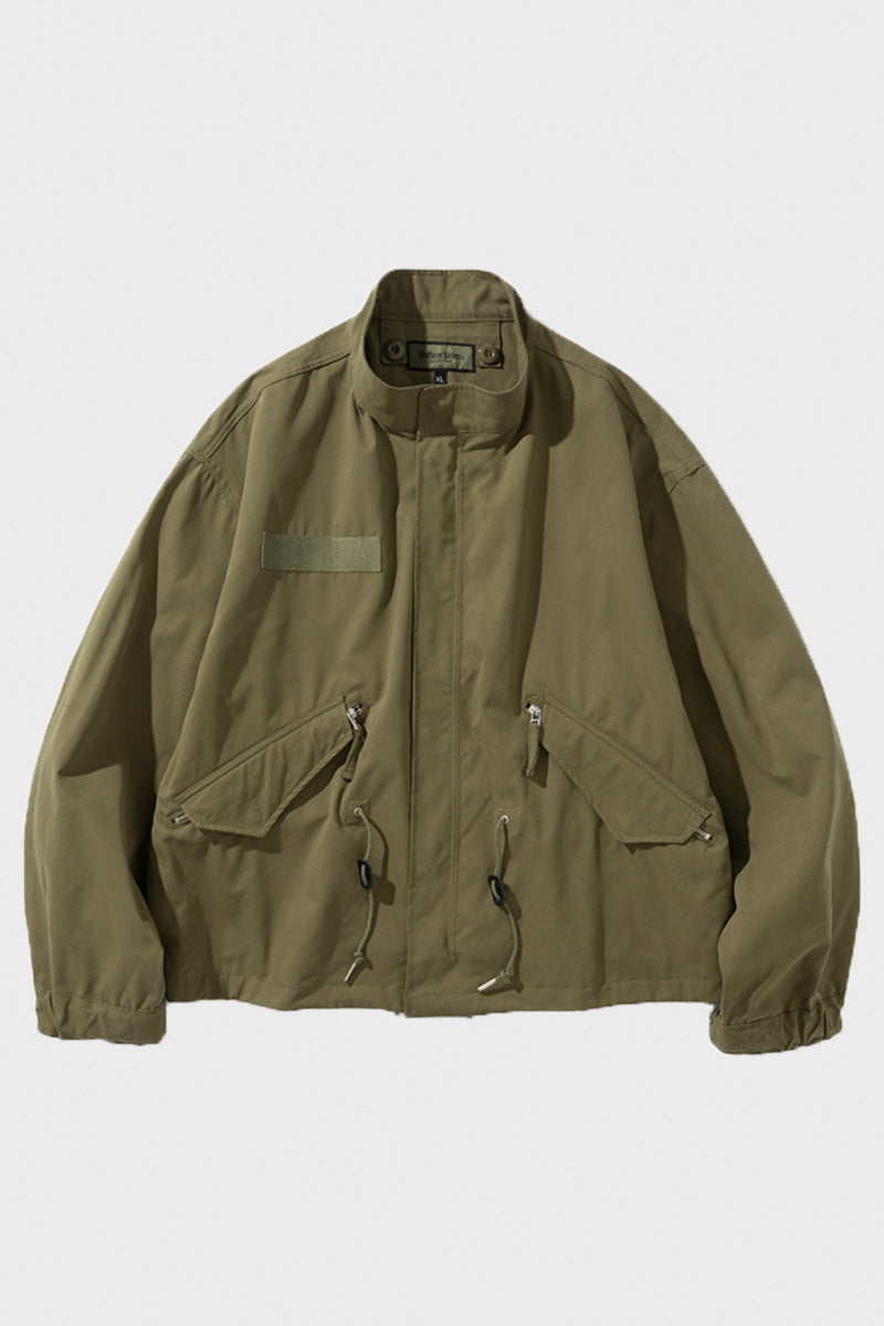 Uniform Bridge M65 Military Short Jacket | Sage Green | Canoe Club