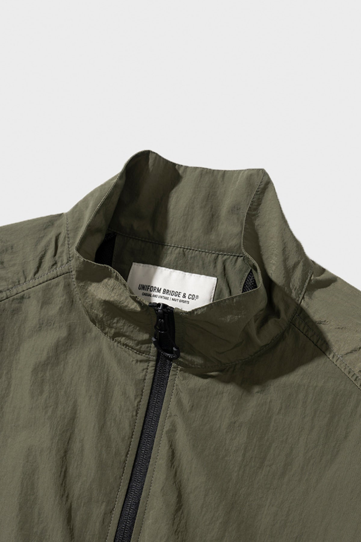 Uniform Bridge - Track Jacket - Olive - Canoe Club