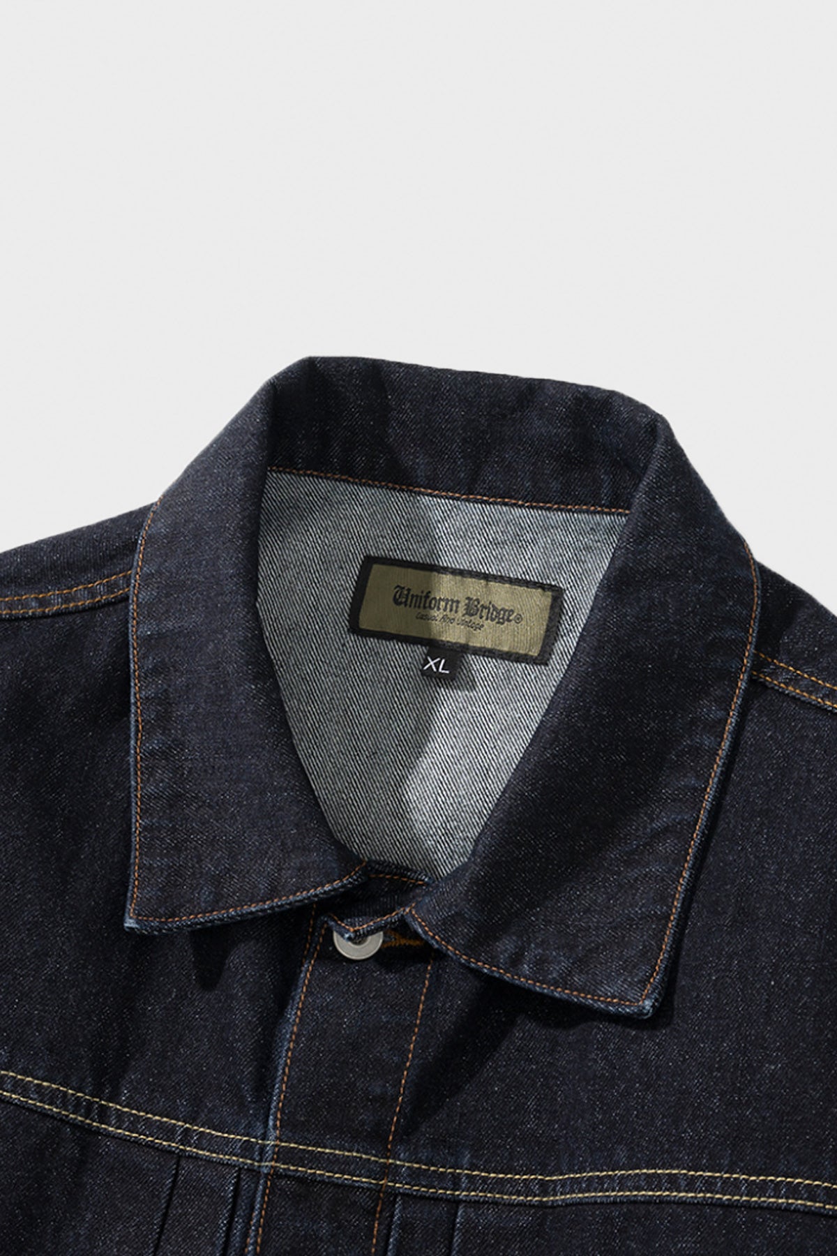 Uniform Bridge - Type I Denim Trucker Jacket - Indigo - Canoe Club