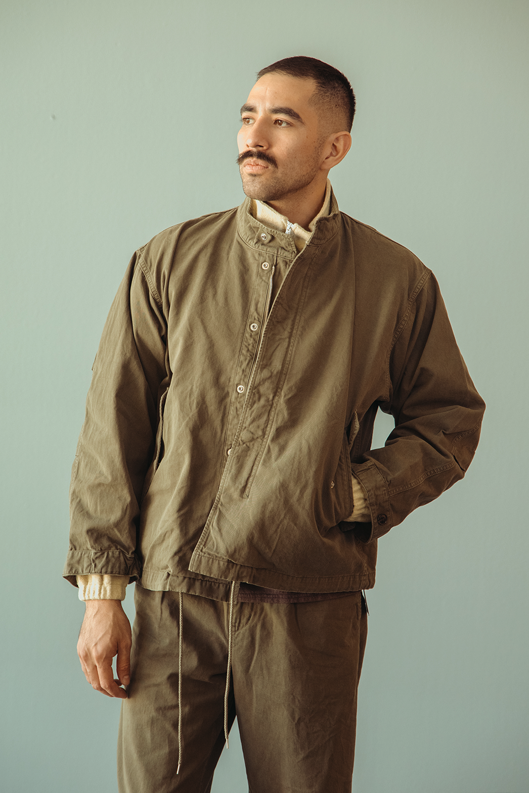 URU - M-51 Short Blouson - D.Khaki - Canoe Club