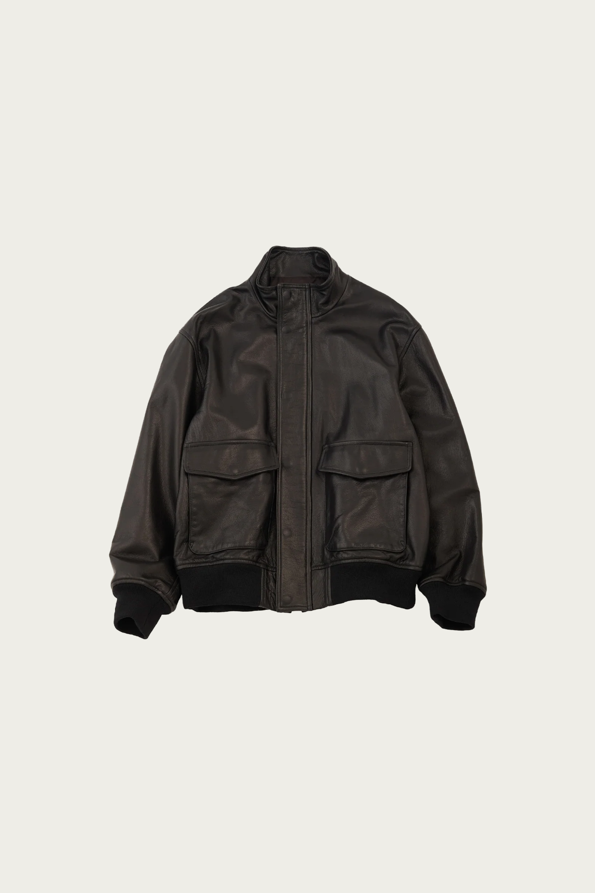 URU - Zip Up Blouson - Black - Canoe Club