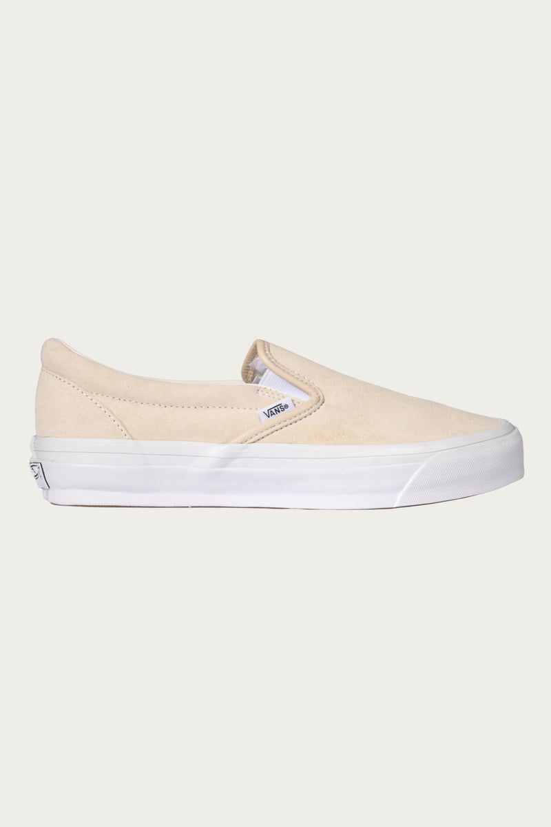 Vans LX Slip-On Reissue 98 | Pig Suede Creme Brule | Canoe Club