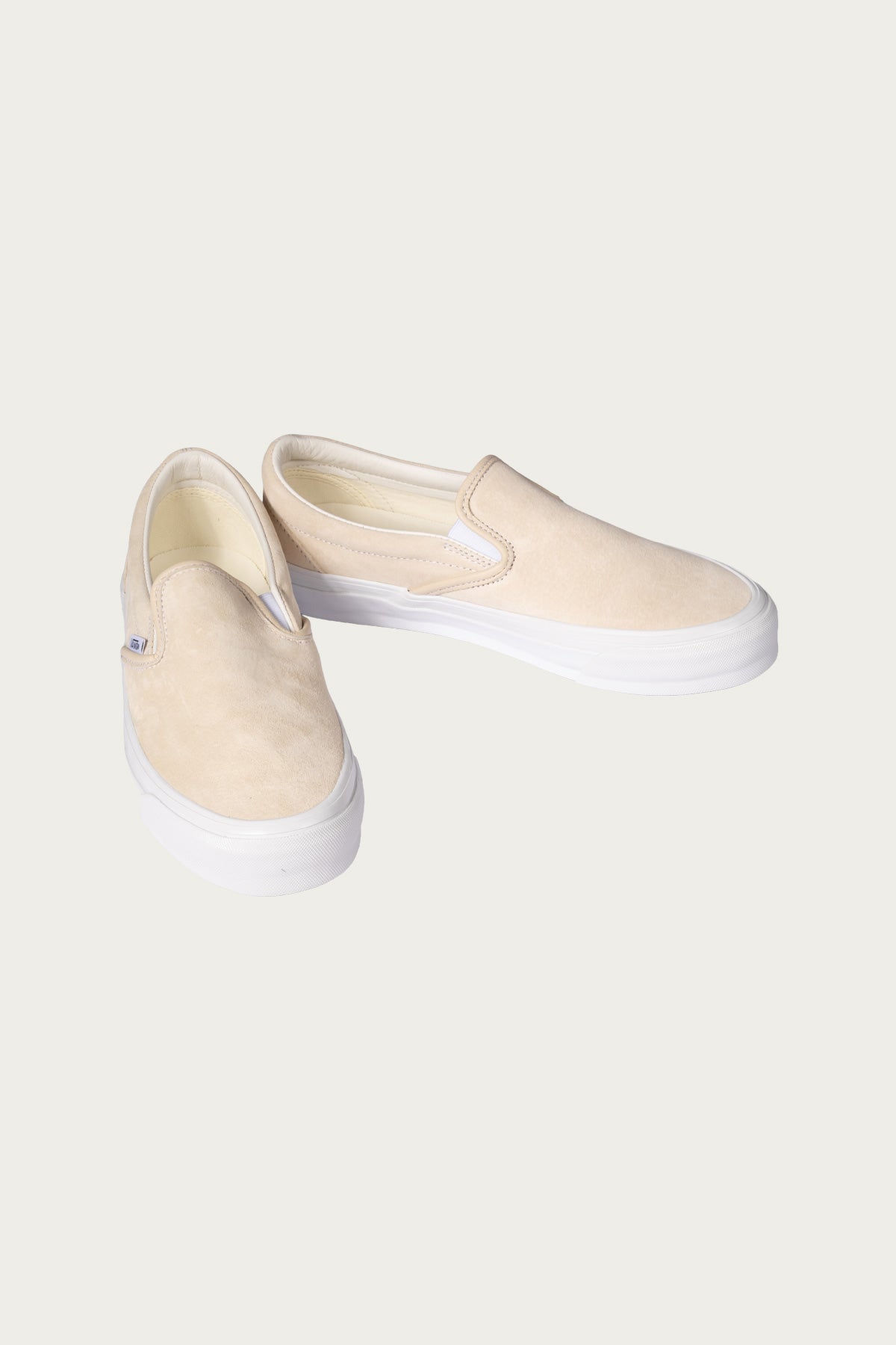 Vans - LX Slip-On Reissue 98 - Pig Suede Creme Brule - Canoe Club