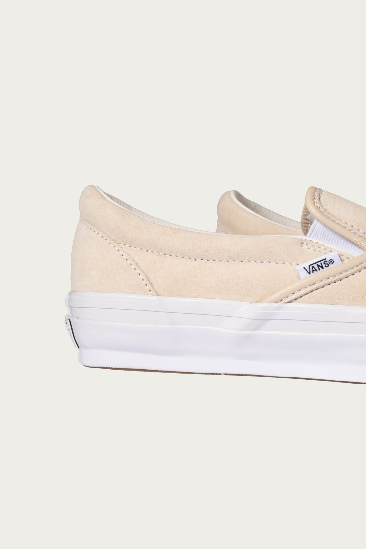 Vans - LX Slip-On Reissue 98 - Pig Suede Creme Brule - Canoe Club