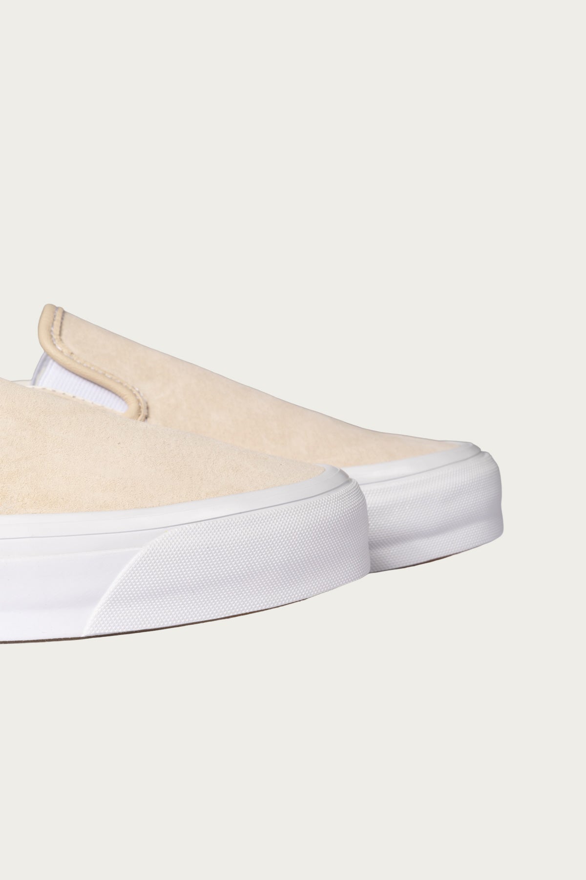 Vans - LX Slip-On Reissue 98 - Pig Suede Creme Brule - Canoe Club