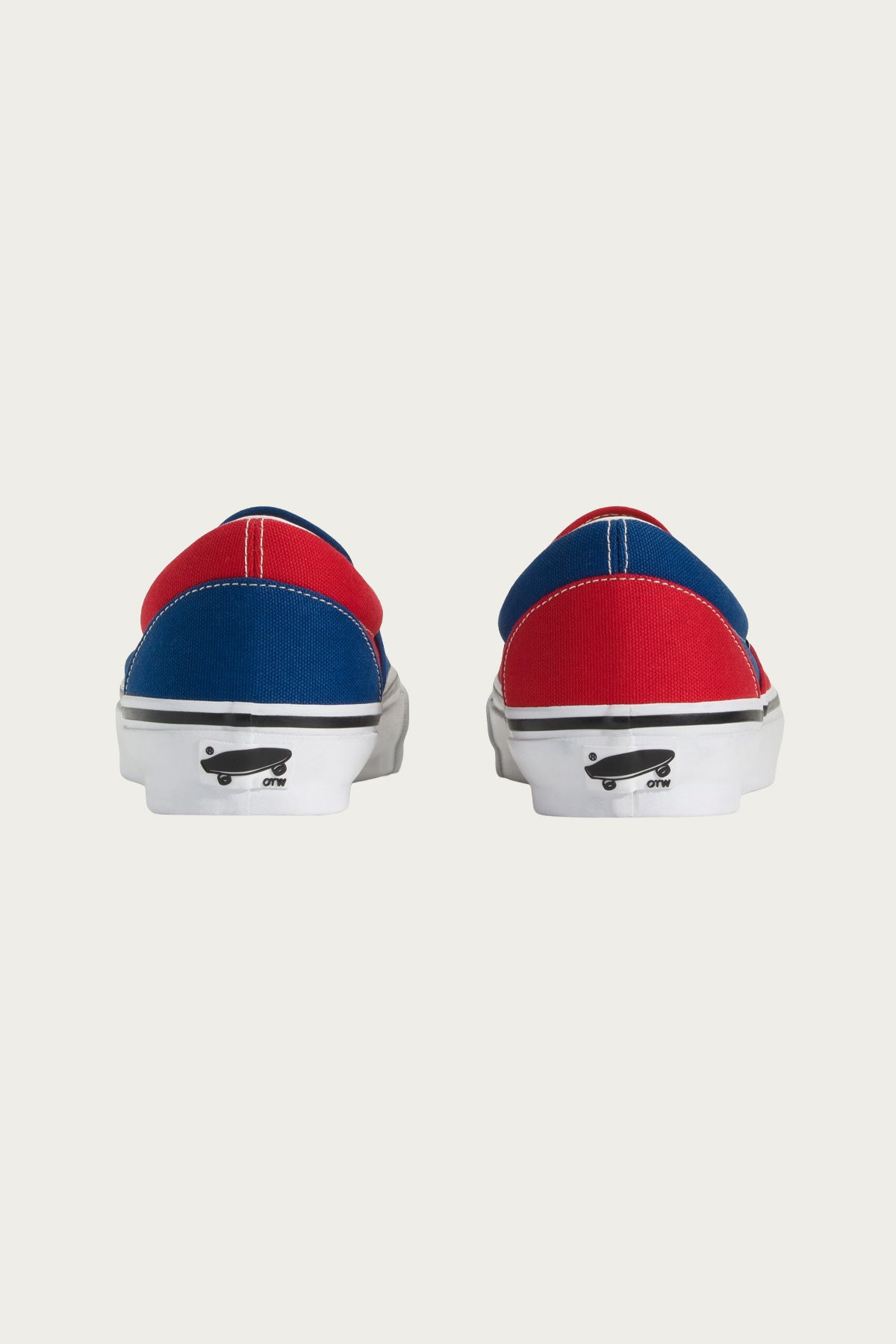 Vans - Engineered Garments x Vans OTW Slip-On 98 - Red/Navy - Canoe Club