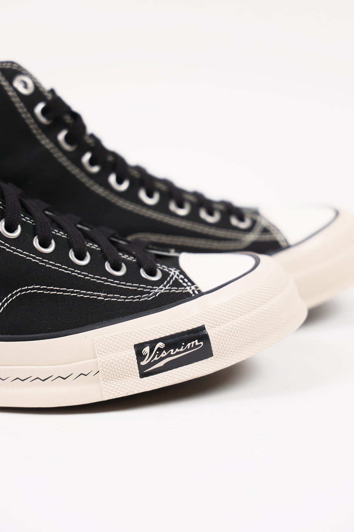 Visvim - Skagway Hi Patten - Black - Canoe Club