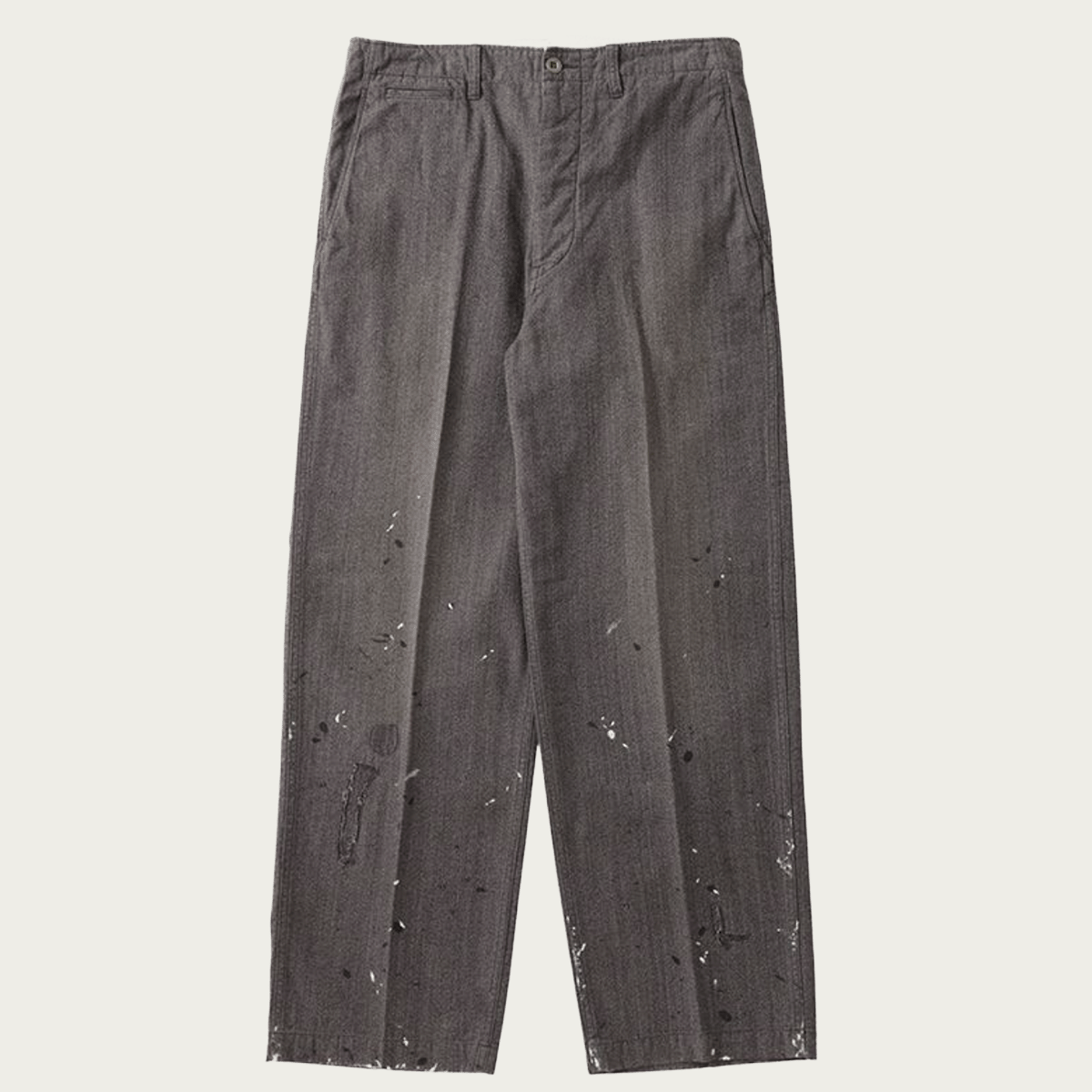 Visvim (I.C.T.) Broader Chino Crash | Grey | Canoe Club
