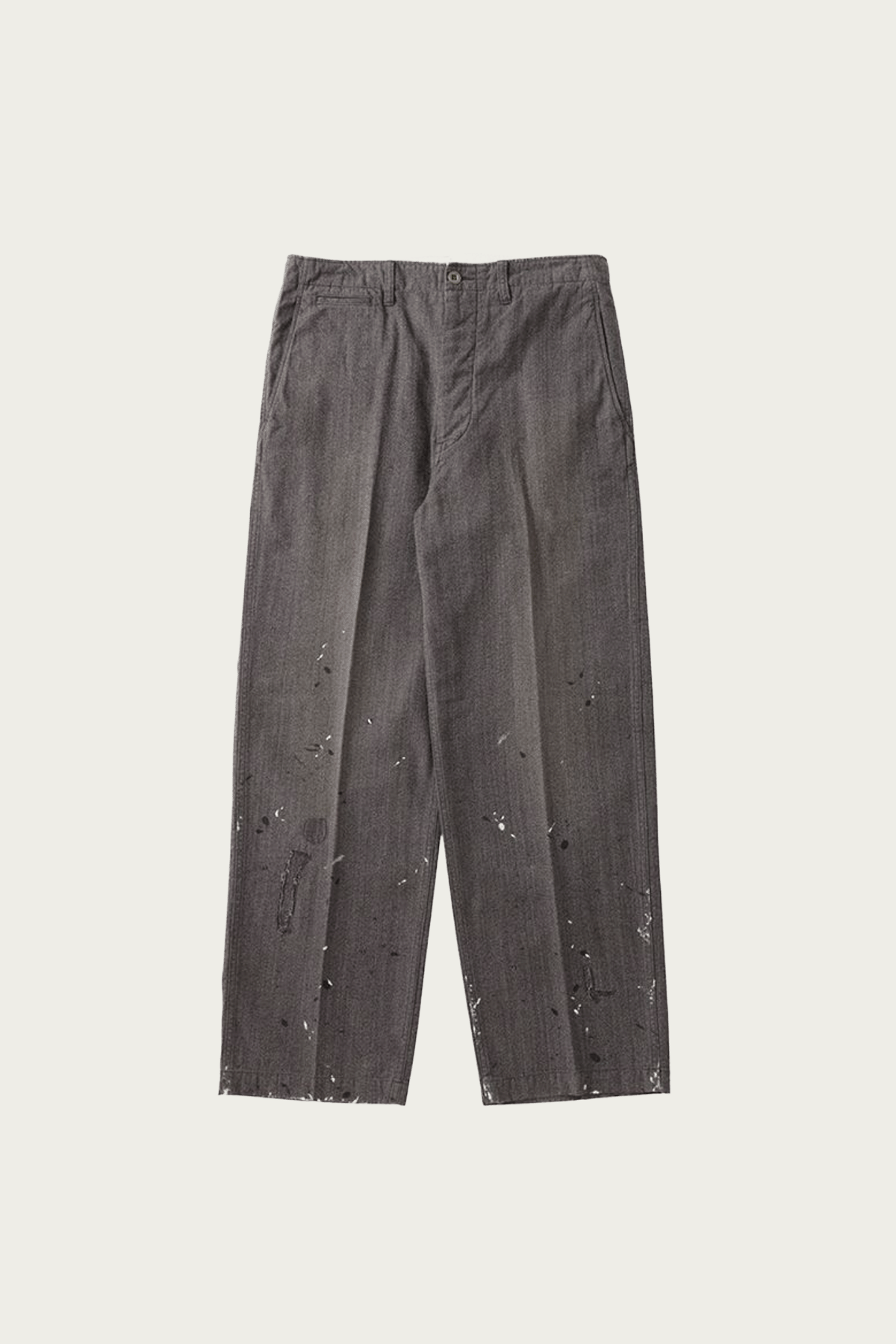 Visvim - (I.C.T.) Broader Chino Crash - Grey - Canoe Club