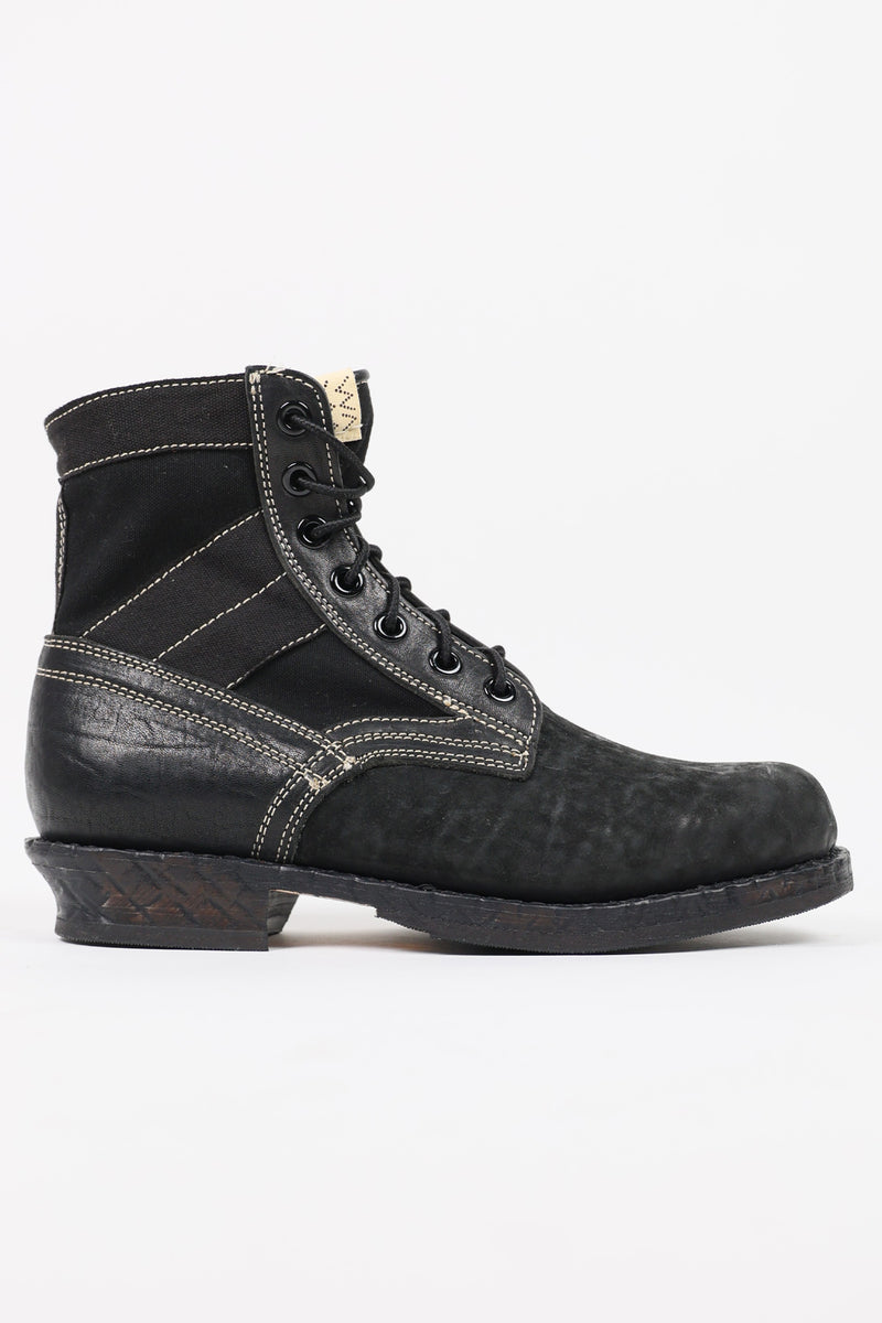 Visvim 7 Hole '73-Folk | Black | Canoe Club