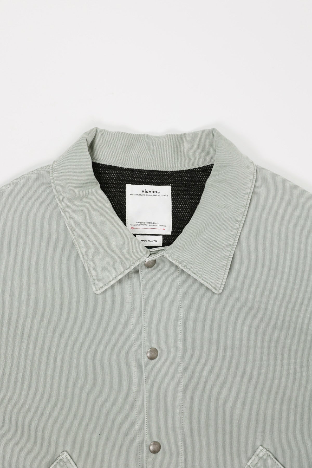 Visvim - Alpha Short Jacket (Dry Pique) - Lt. Green - Canoe Club