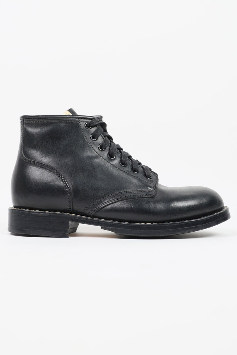 Visvim Brigadier Boots-Folk | Black | Canoe Club