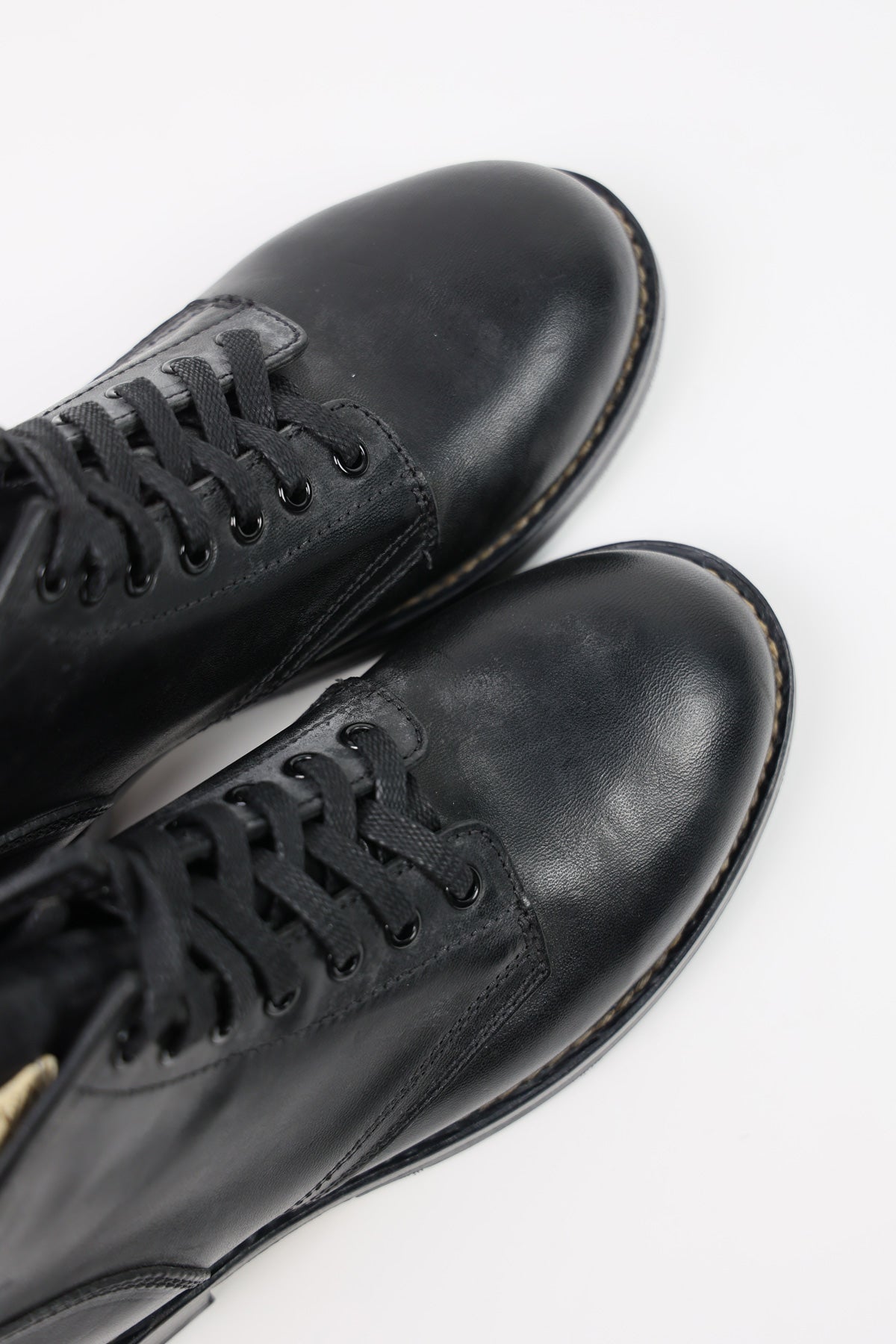 Visvim - Brigadier Boots-Folk - Black - Canoe Club