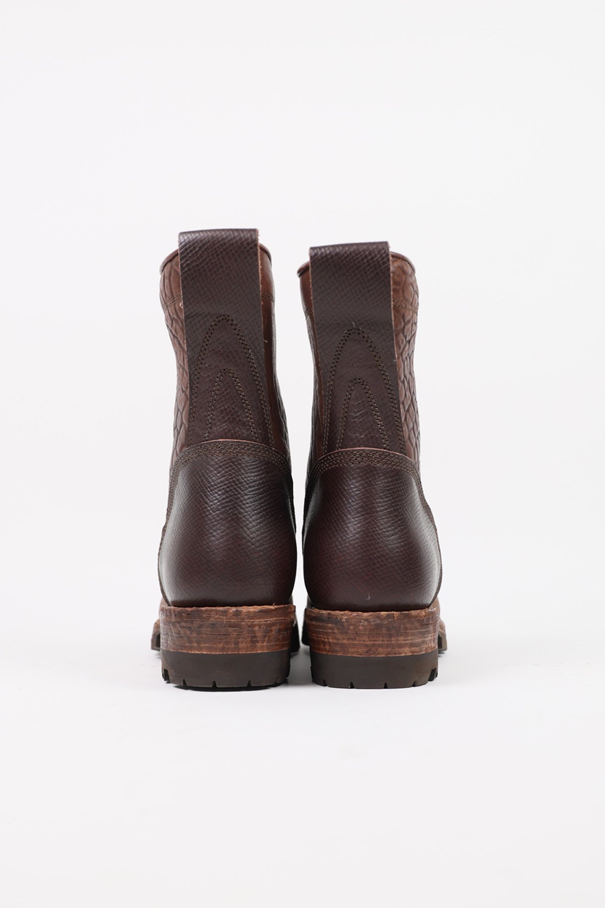 Visvim - Cossack Boots-Folk - Dk. Brown - Canoe Club