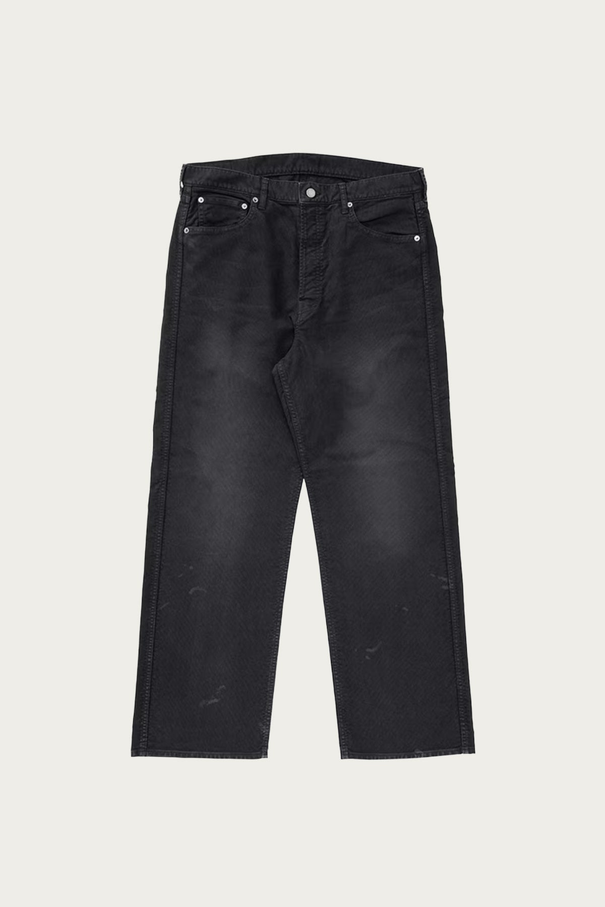 Visvim - Fluxus 01 Wide G.Cords - Black - Canoe Club