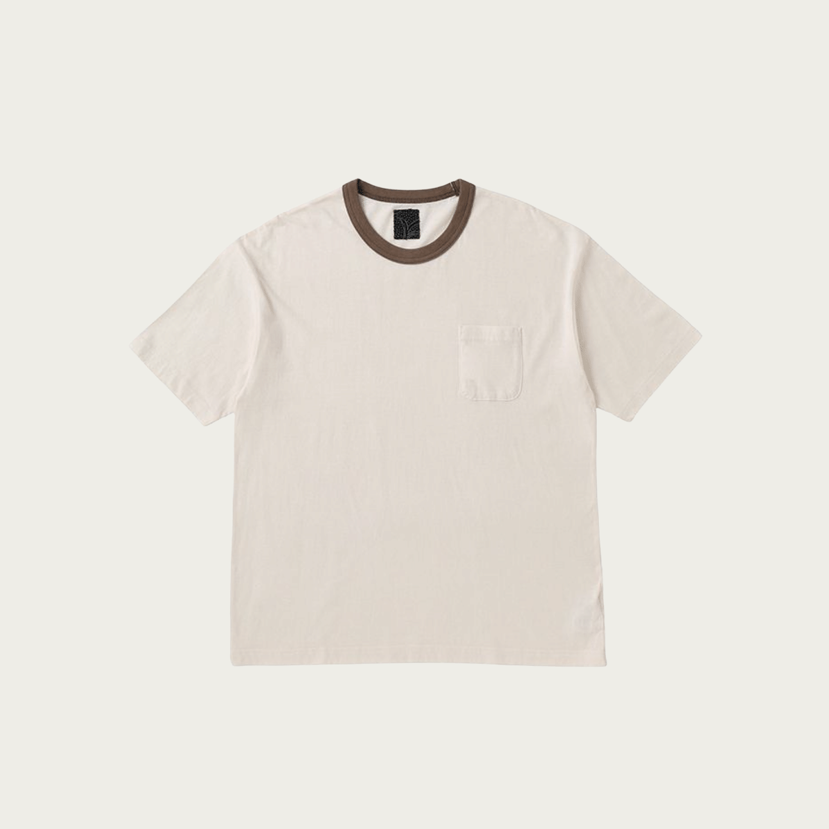 Visvim (I.C.T.) Jumbo Tee S/S 2-Tone (N.D.) | Lt. Mud | Canoe Club