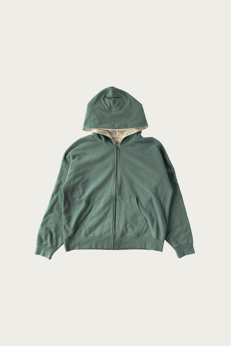 Visvim Jumbo Dual Hoodie F.Z. DMGD | Green | Canoe Club