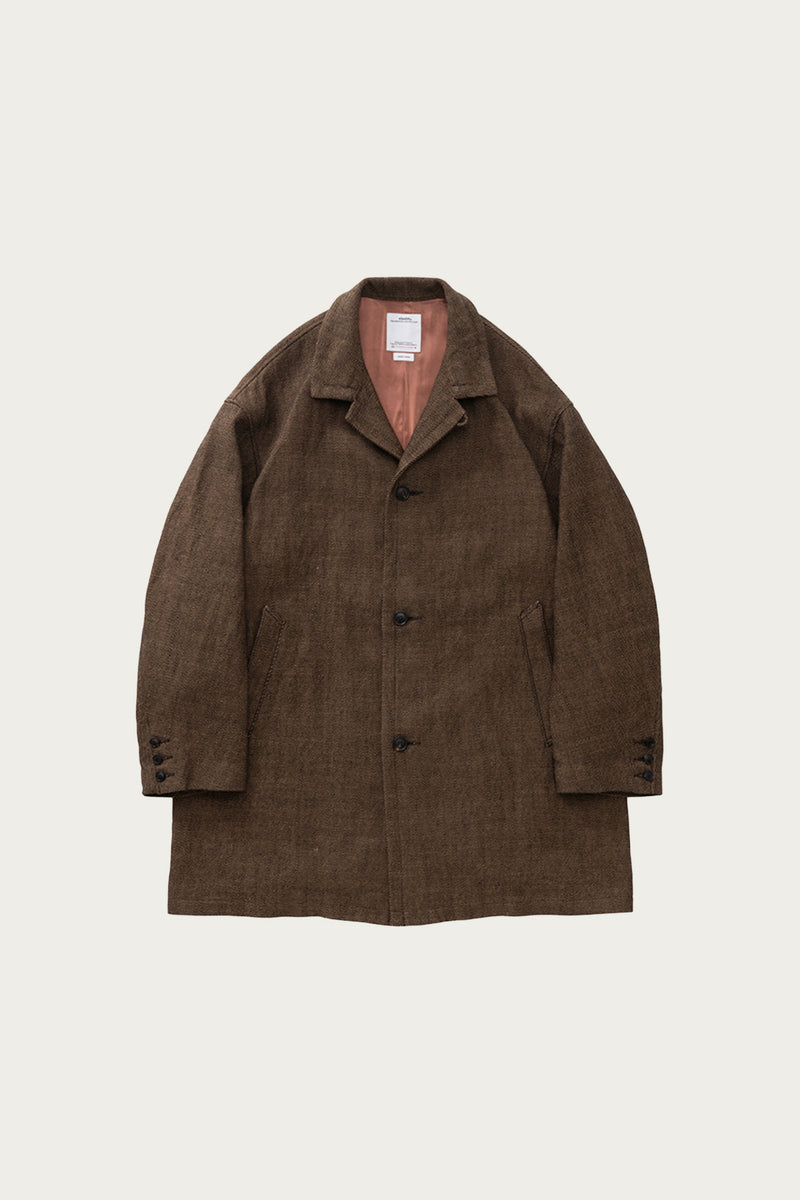 visvim MIES COAT ミースコート/ステンカラーコート※替えボタン付 visvim MIES COAT ミースコート/ステンカラーコート※替えボタン付