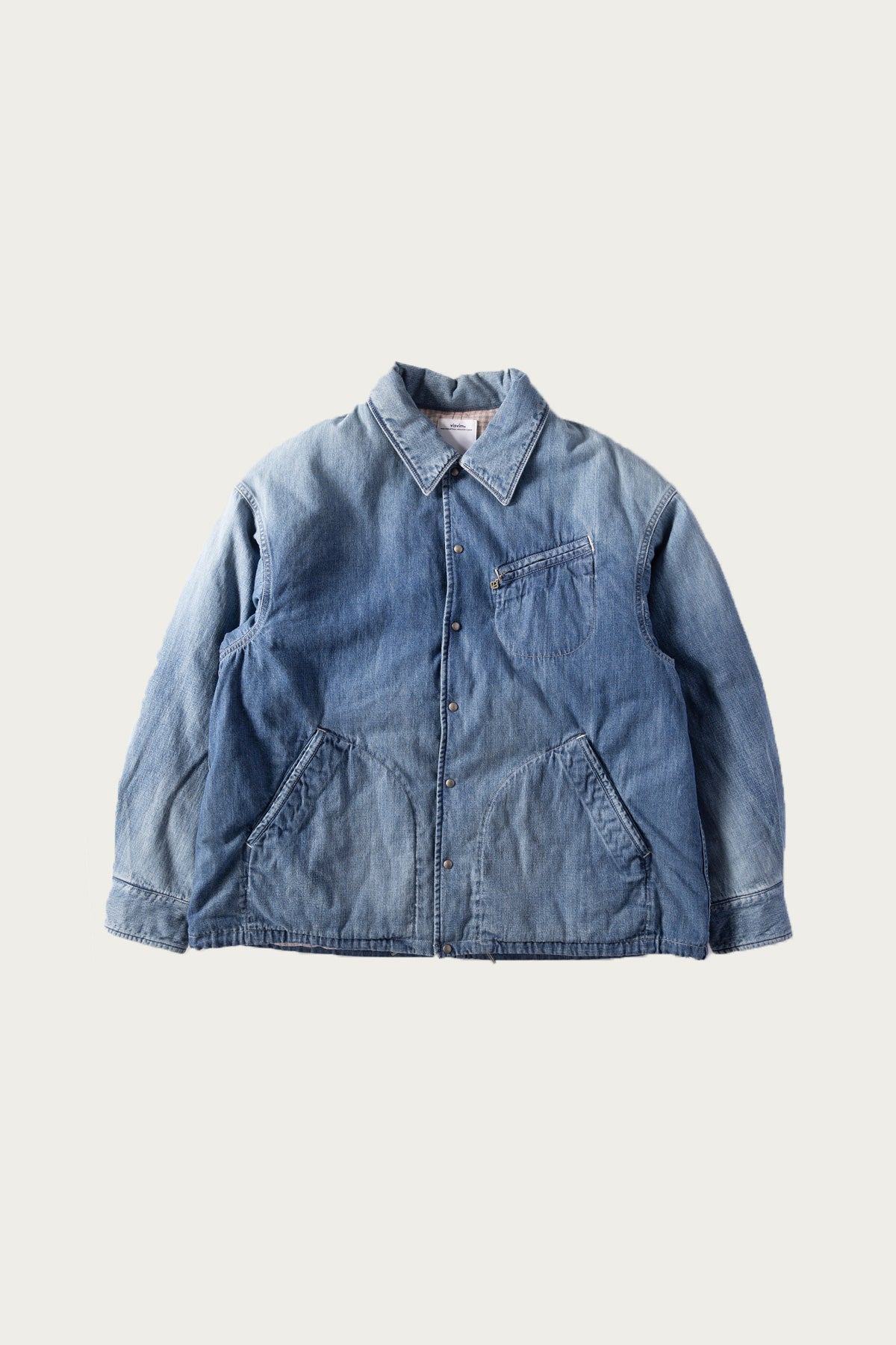 Visvim - SS Coach Down Coverall DMGD - Lt. Indigo - Canoe Club