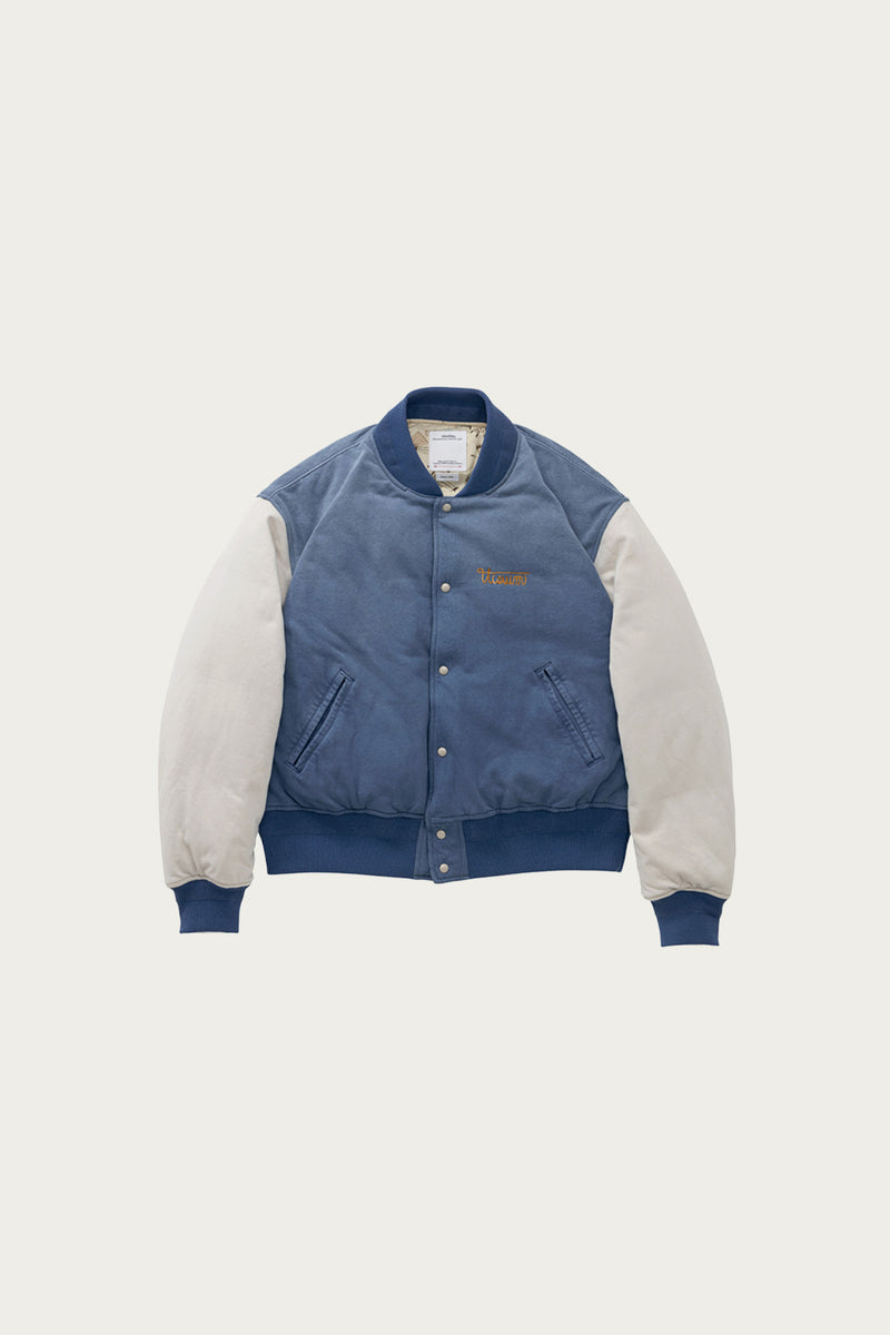 Visvim Varsity Era Down JKT | Lt. Indigo | Canoe Club