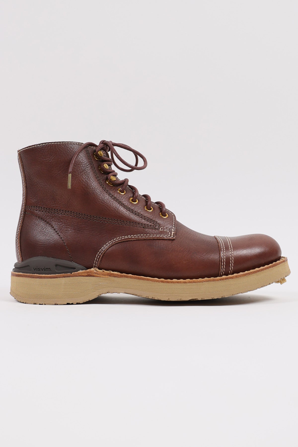 Visvim - Virgil Cap-Folk - Dark Brown - Canoe Club