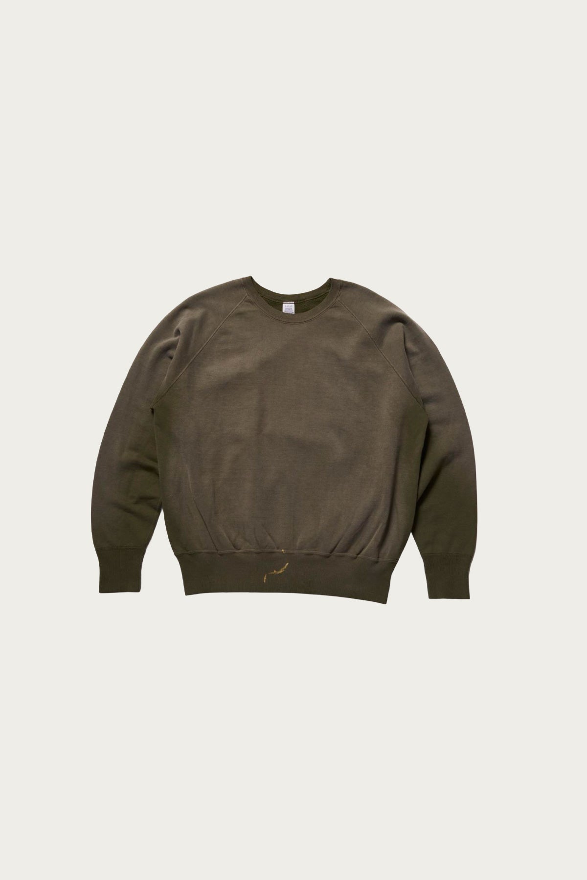 Warehouse & Co. - 461 Crew Neck SW U/W Sun Burned - OD Green - Canoe Club