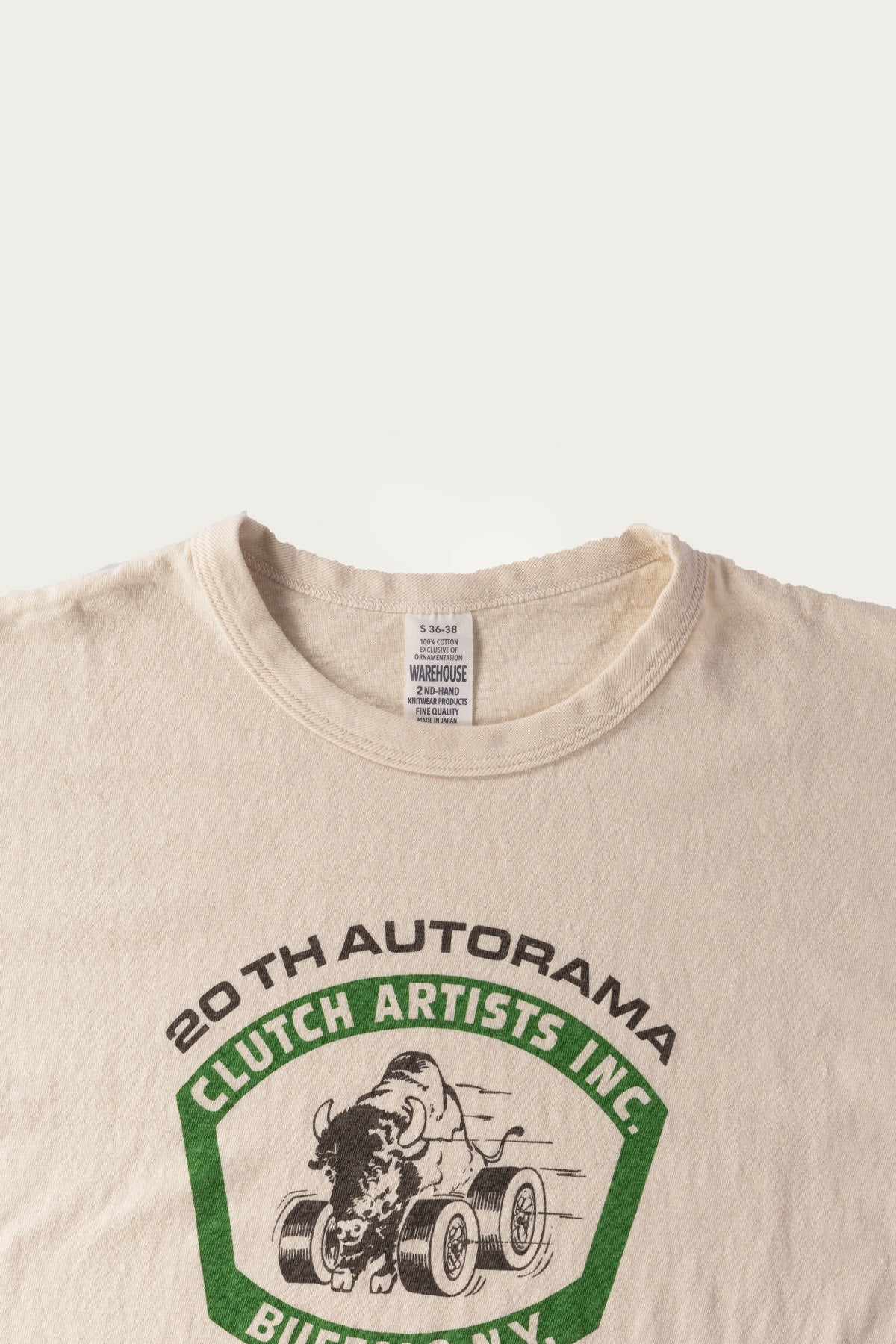 Warehouse & Co. - Clutch Artists T-Shirt - Cream - Canoe Club