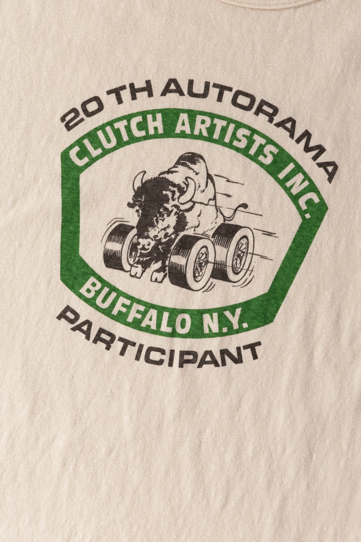 Warehouse & Co. - Clutch Artists T-Shirt - Cream - Canoe Club