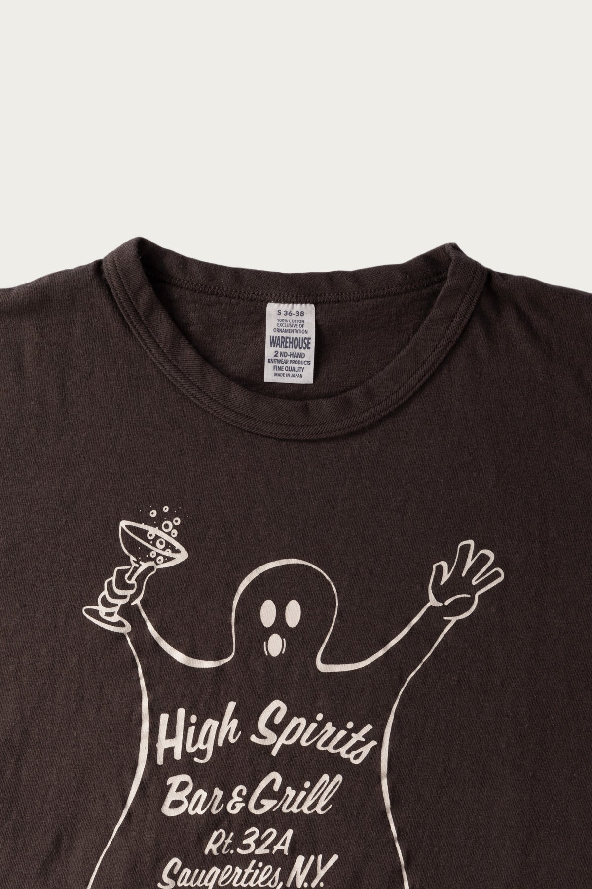 Warehouse & Co. - High Spirits T-Shirt - Charcoal - Canoe Club