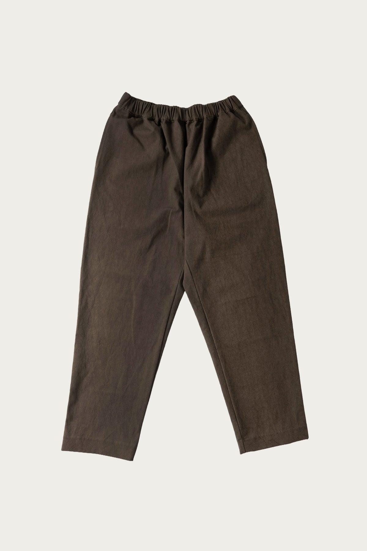 William Frederick - Café Pant - Army Green Vintage Washed Cotton Linen Canvas - Canoe Club