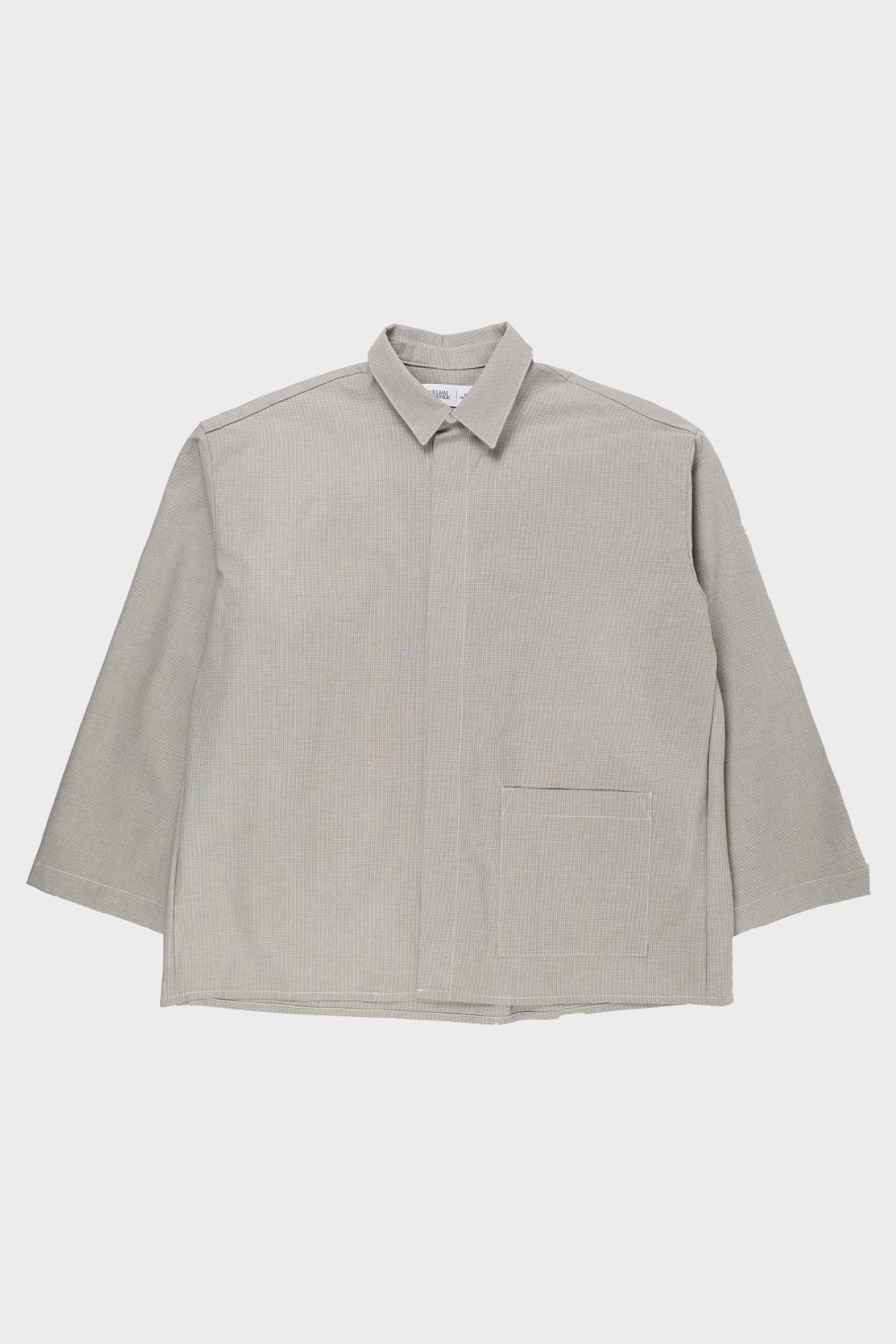 William Frederick - Cafe Shirt - Cream/Sage Check - Canoe Club