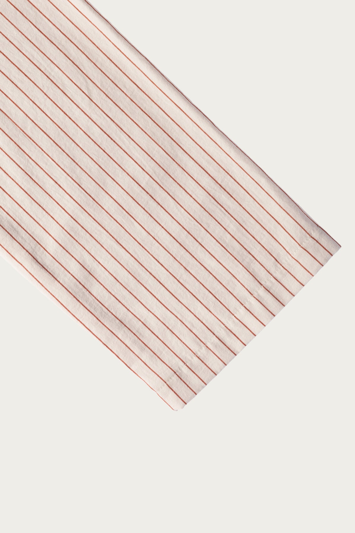 William Frederick - Cafe Shirt - Tomato Stripe - Canoe Club