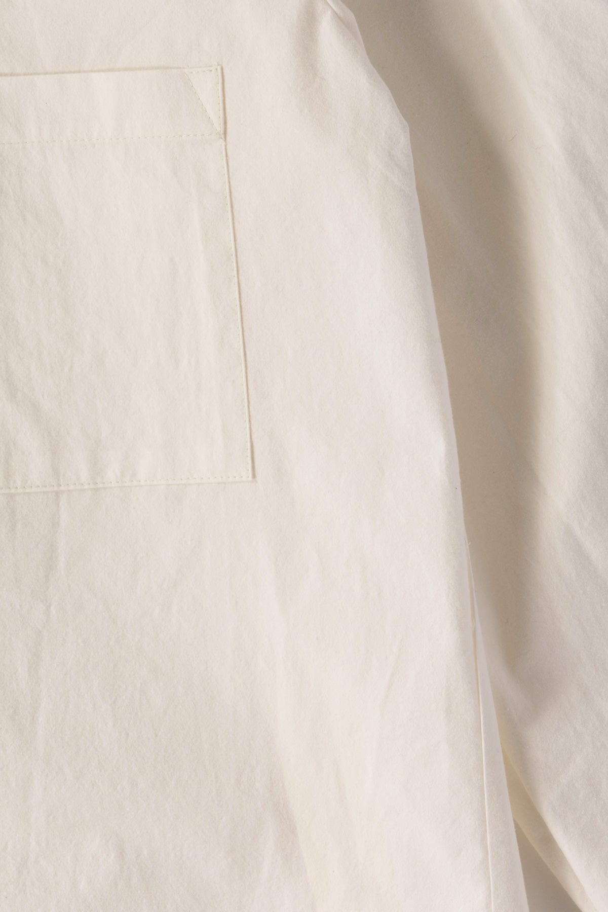 William Frederick - Office Shirt - White Cotton Wool Typewriter Cloth - Canoe Club