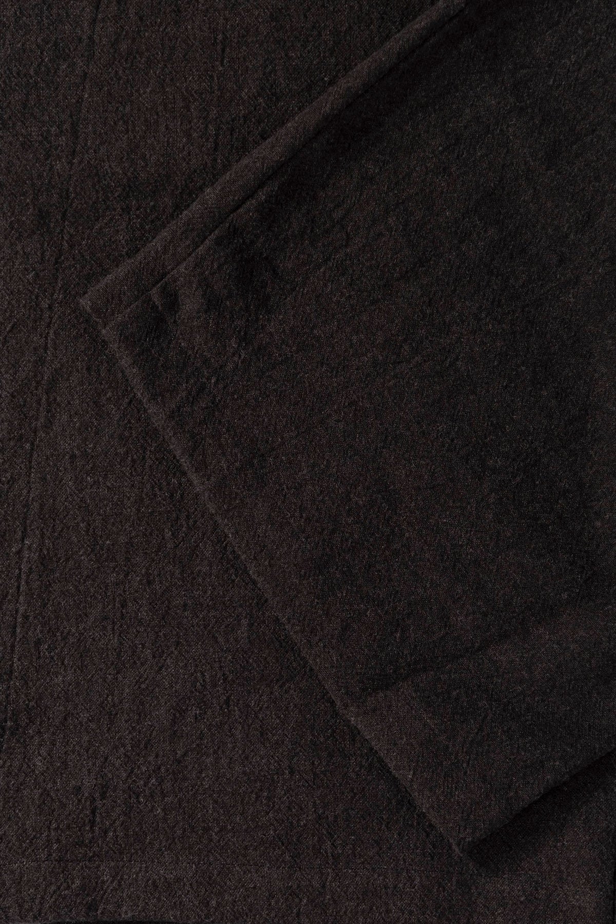 William Frederick - Studio Pant - Charcoal Textured Wool Linen - Canoe Club