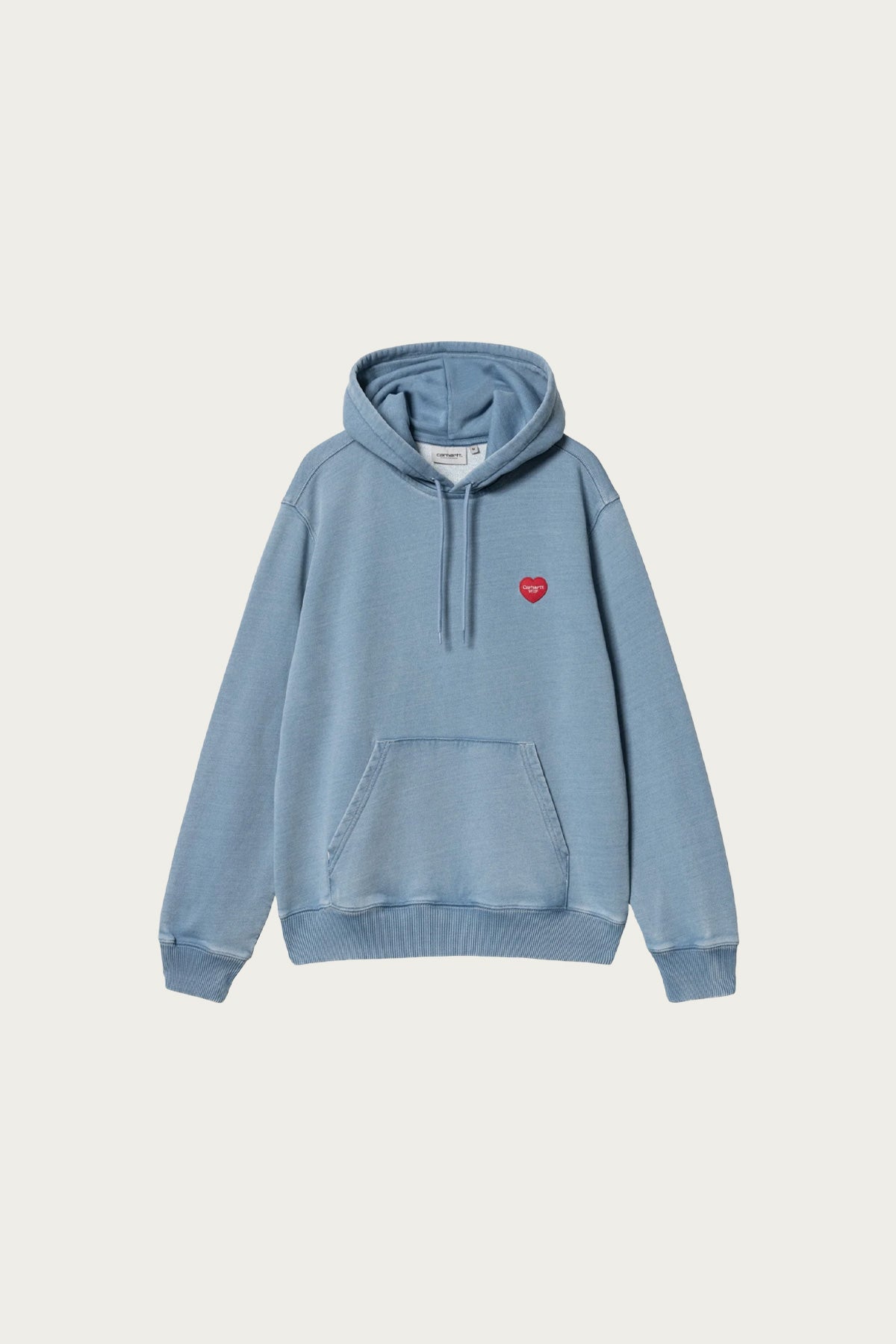 Carhartt Work In Progress - Hooded Ingo Sweat - Light Blue Garment Dyed - Canoe Club