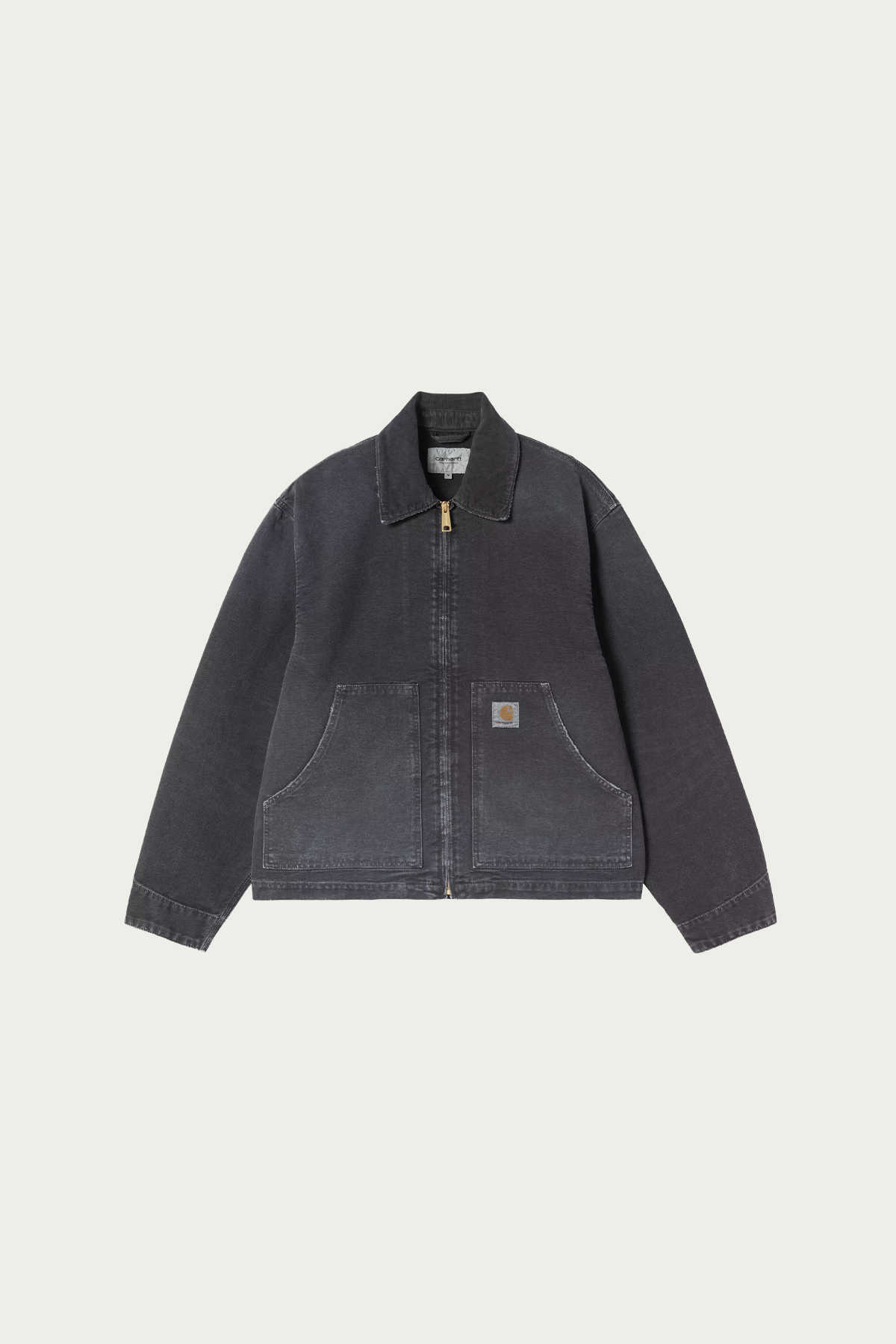 Carhartt Work In Progress - OG Arcan Jacket - Black Destroyed Wash - Canoe Club