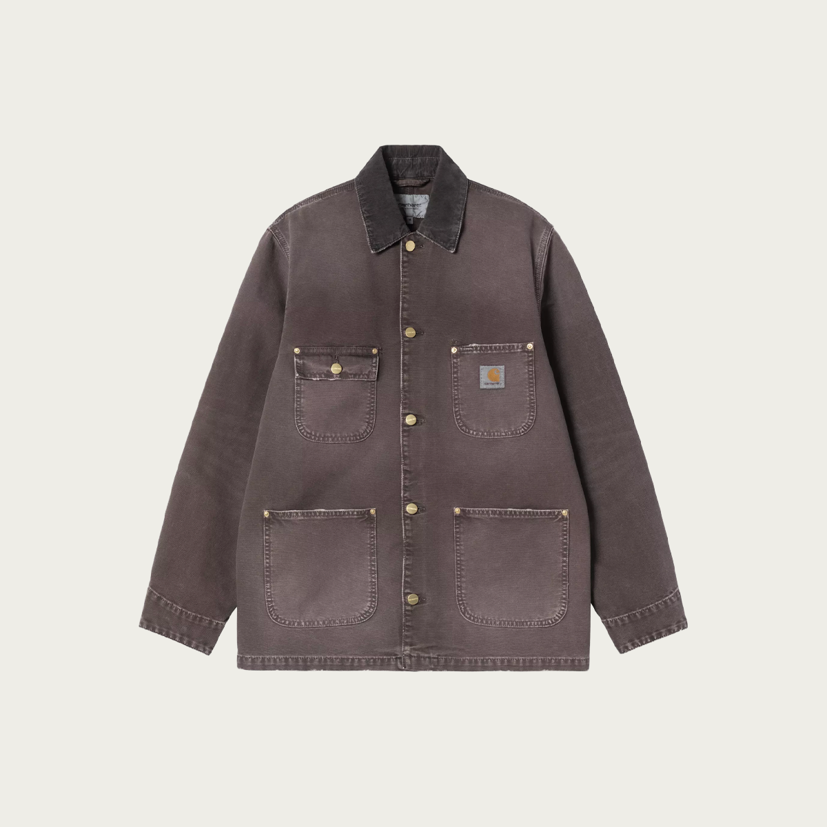 Carhartt WIP OG CHORE COAT カバーオール Carhartt WIP OG Chore Coat | Tobacco Destroyed Wash | Canoe Club