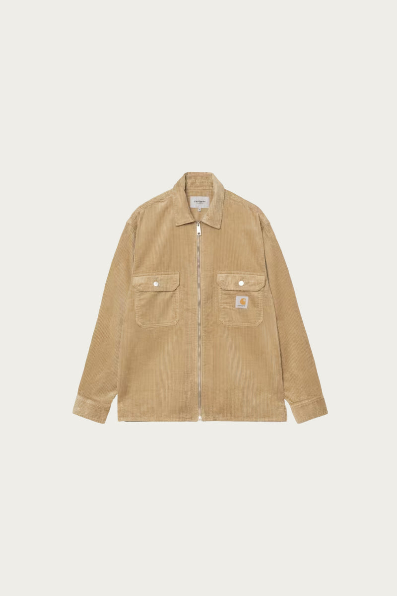 Carhartt Work In Progress Reynold Shirt Jac | Leather Rinsed