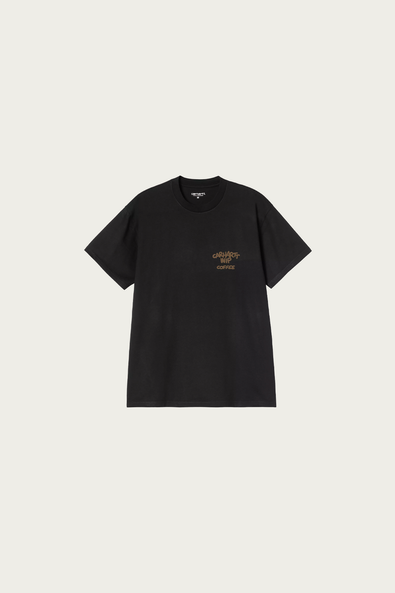Carhartt WIP S/S Coffee Break T-Shirt | Black | Canoe Club