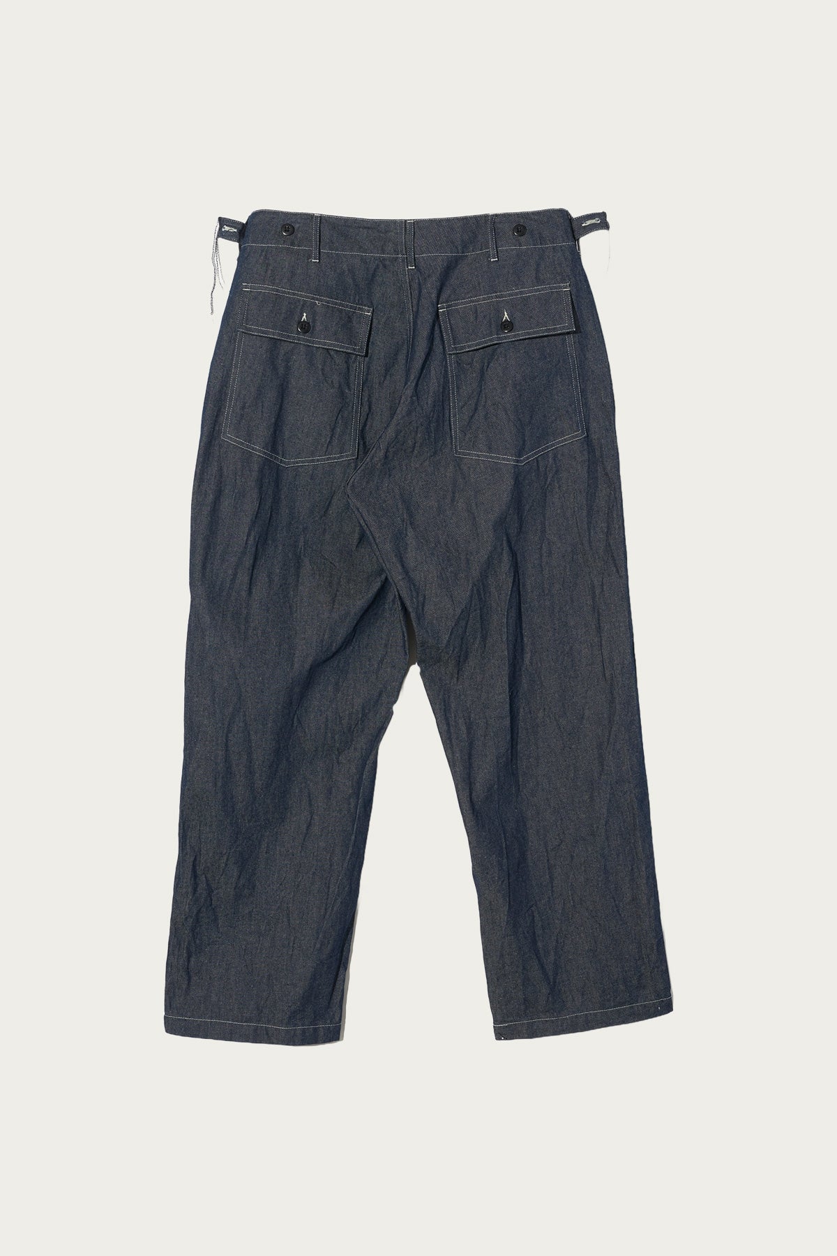 Engineered Garments Workaday - Workaday Fatigue Pant - Indigo Industrial 8oz Denim - Canoe Club