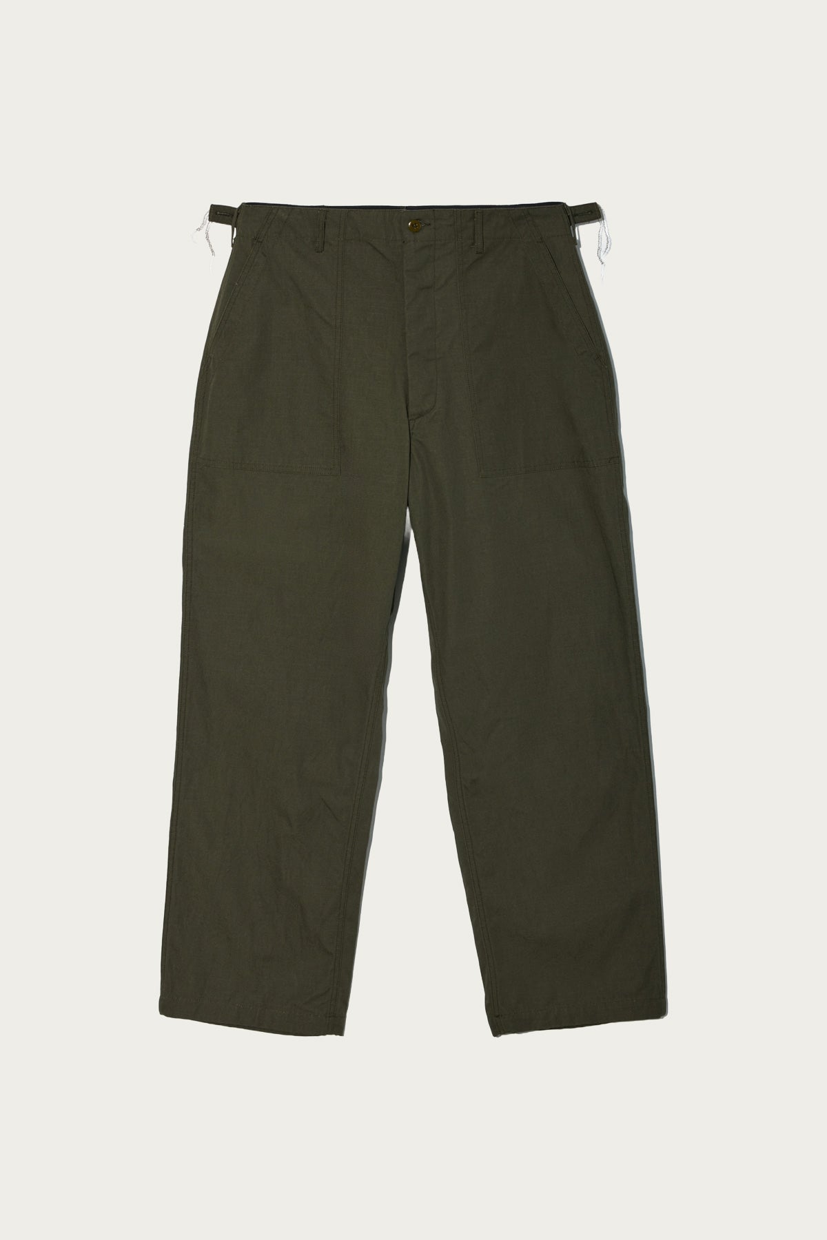 Engineered Garments Workaday - Workaday Fatigue Pant - Olive Heavyweight Cotton Ripstop - Canoe Club