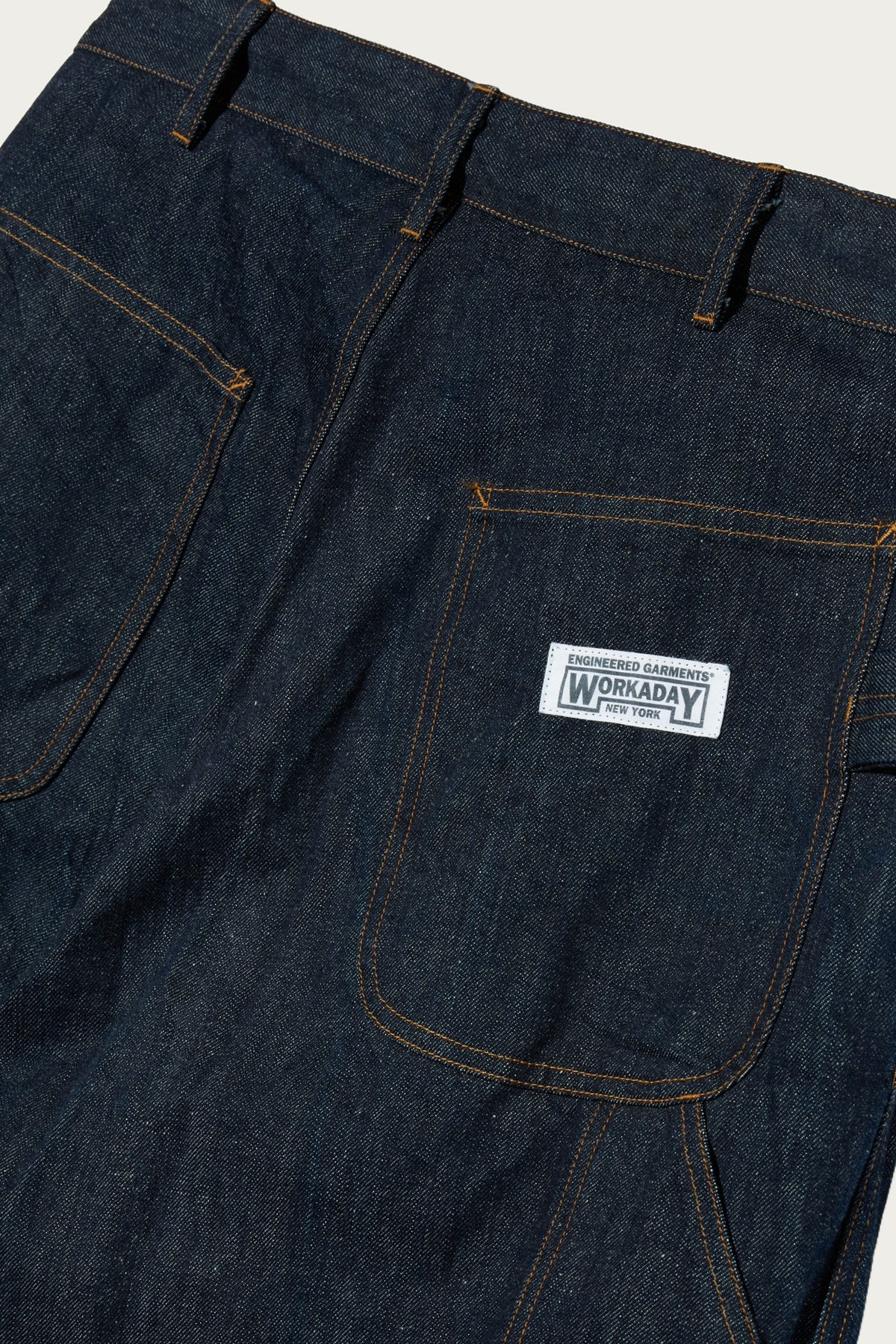 Engineered Garments Workaday - Workaday Painter Pant - Indigo 12oz Cone Denim - Canoe Club