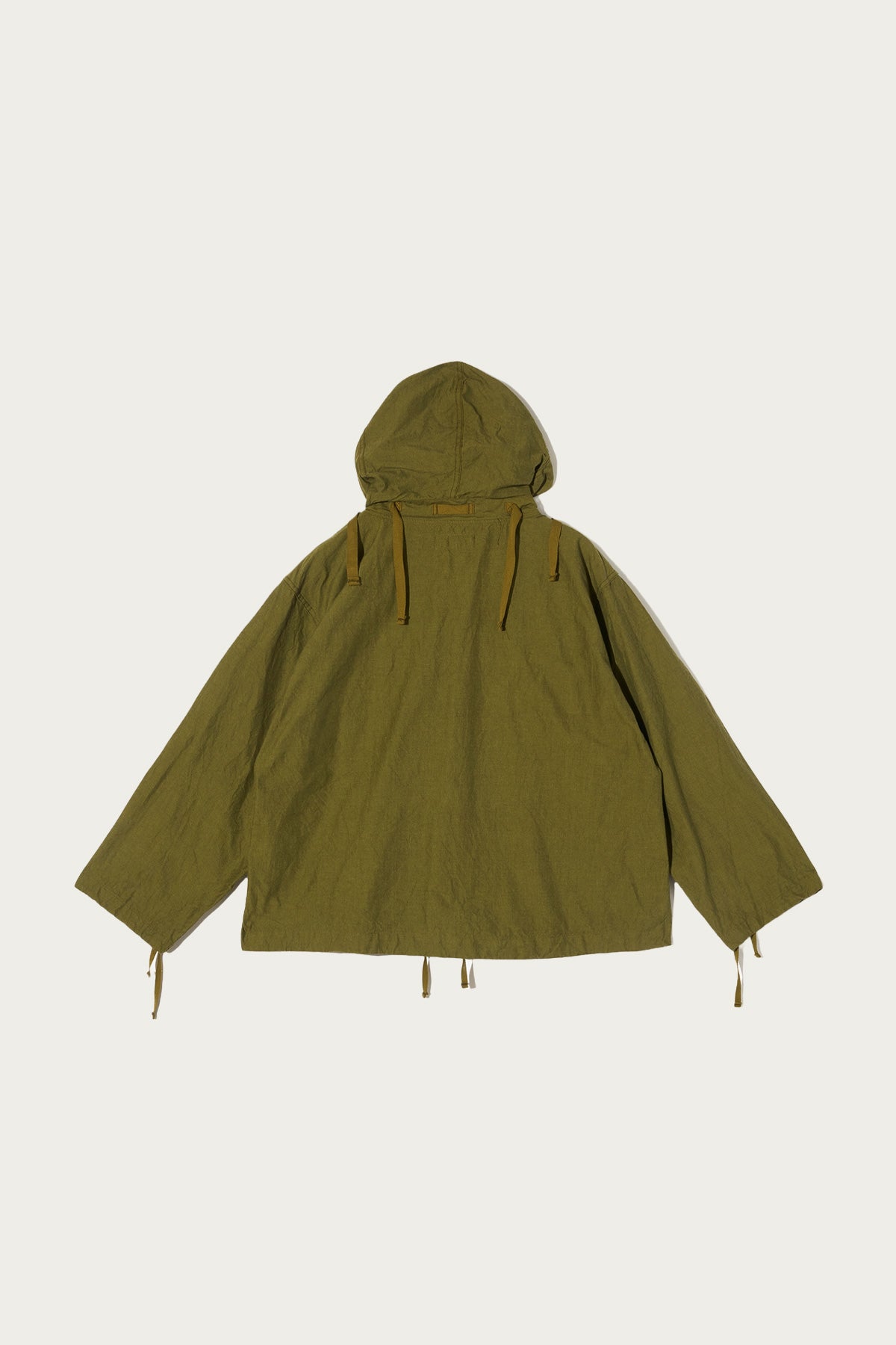 Engineered Garments Workaday - Salvage Smock - Olive Cotton Iridescent - Canoe Club
